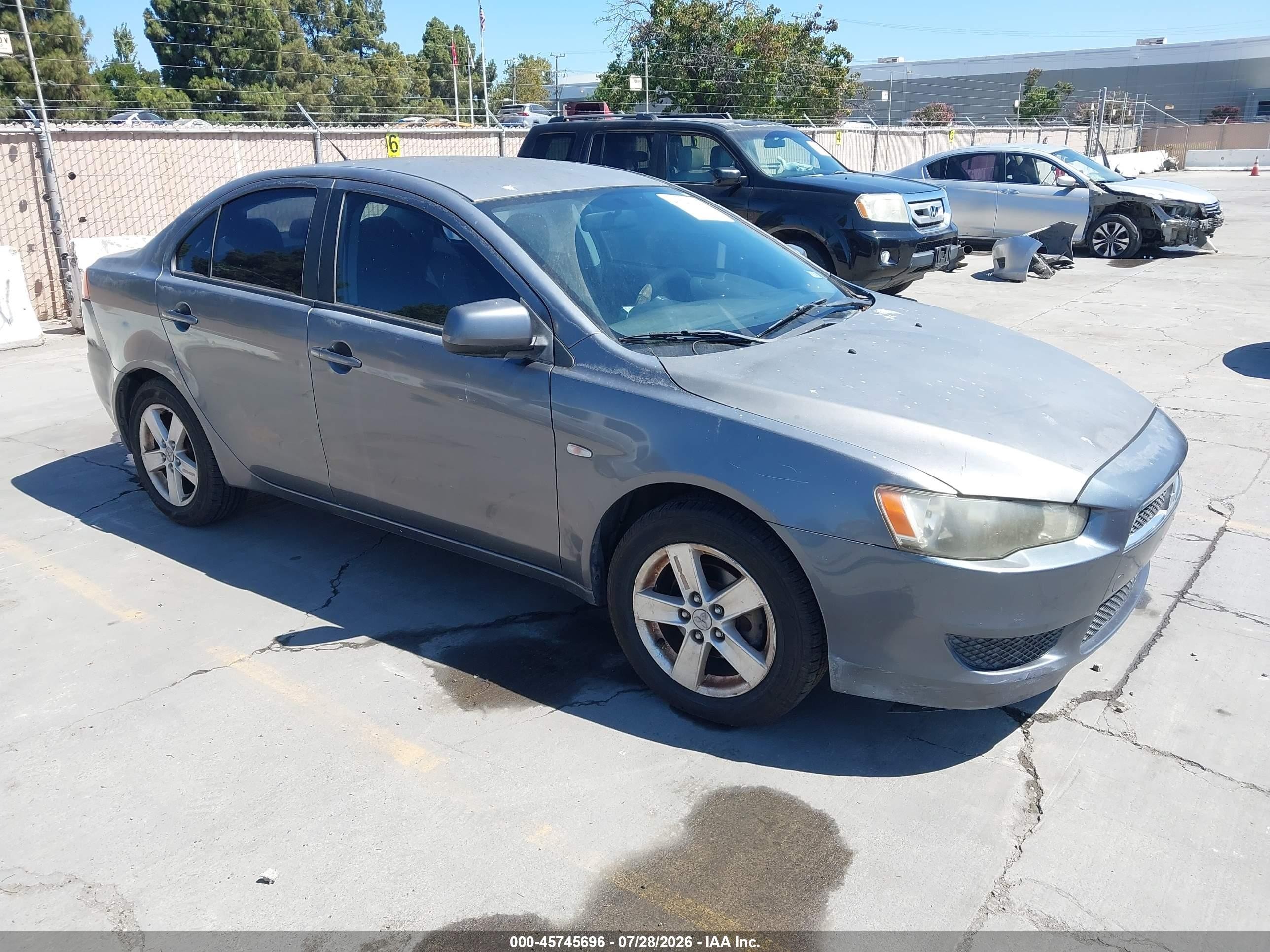 2009 Mitsubishi Lancer ES, VIN JA3AU26U09U019683 — Normal wear
