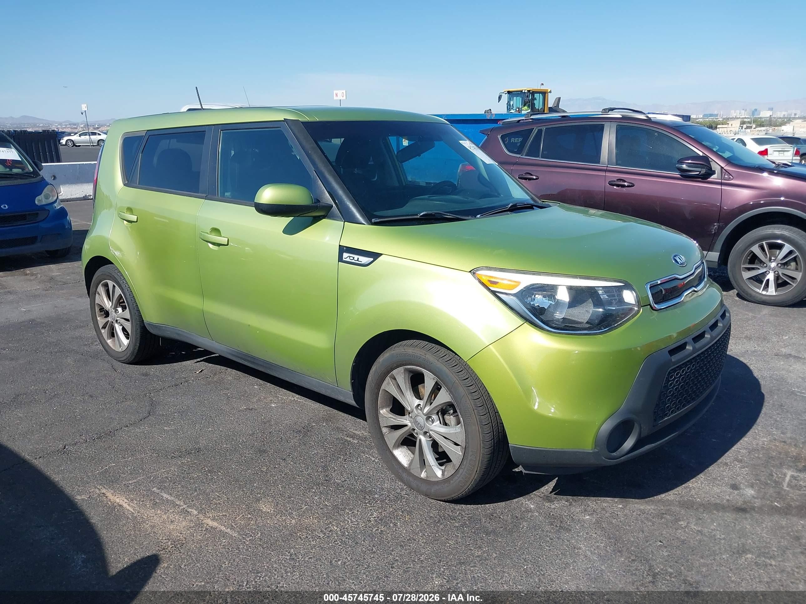 2015 Kia Soul +, VIN KNDJP3A51F7781896 — Normal wear