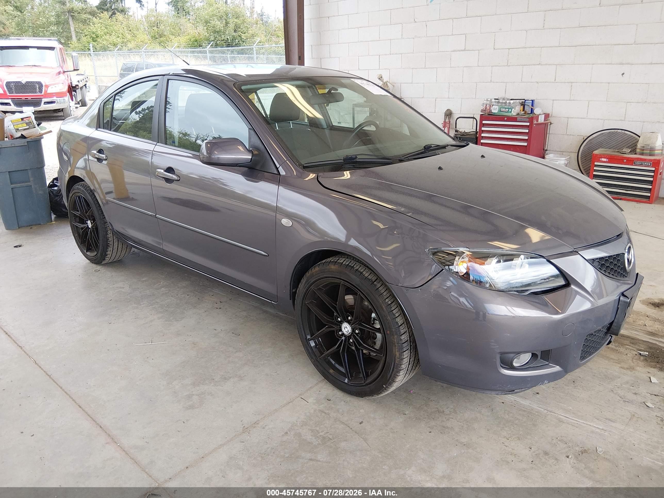 2009 Mazda 3 i Touring Value, VIN JM1BK32G791235727 — Перед