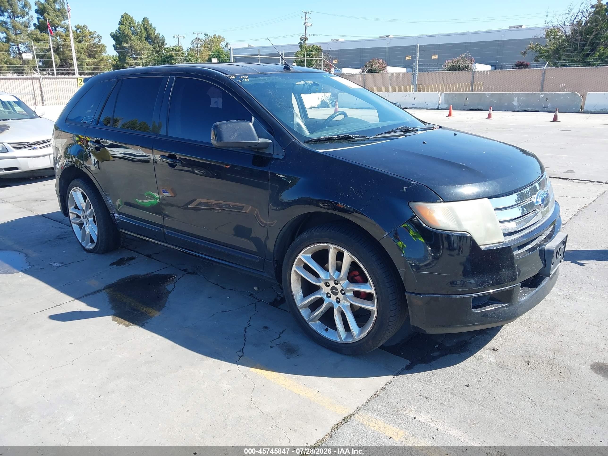 2009 Ford Edge Sport, VIN 2FMDK30CX9BA96847 — Normal wear