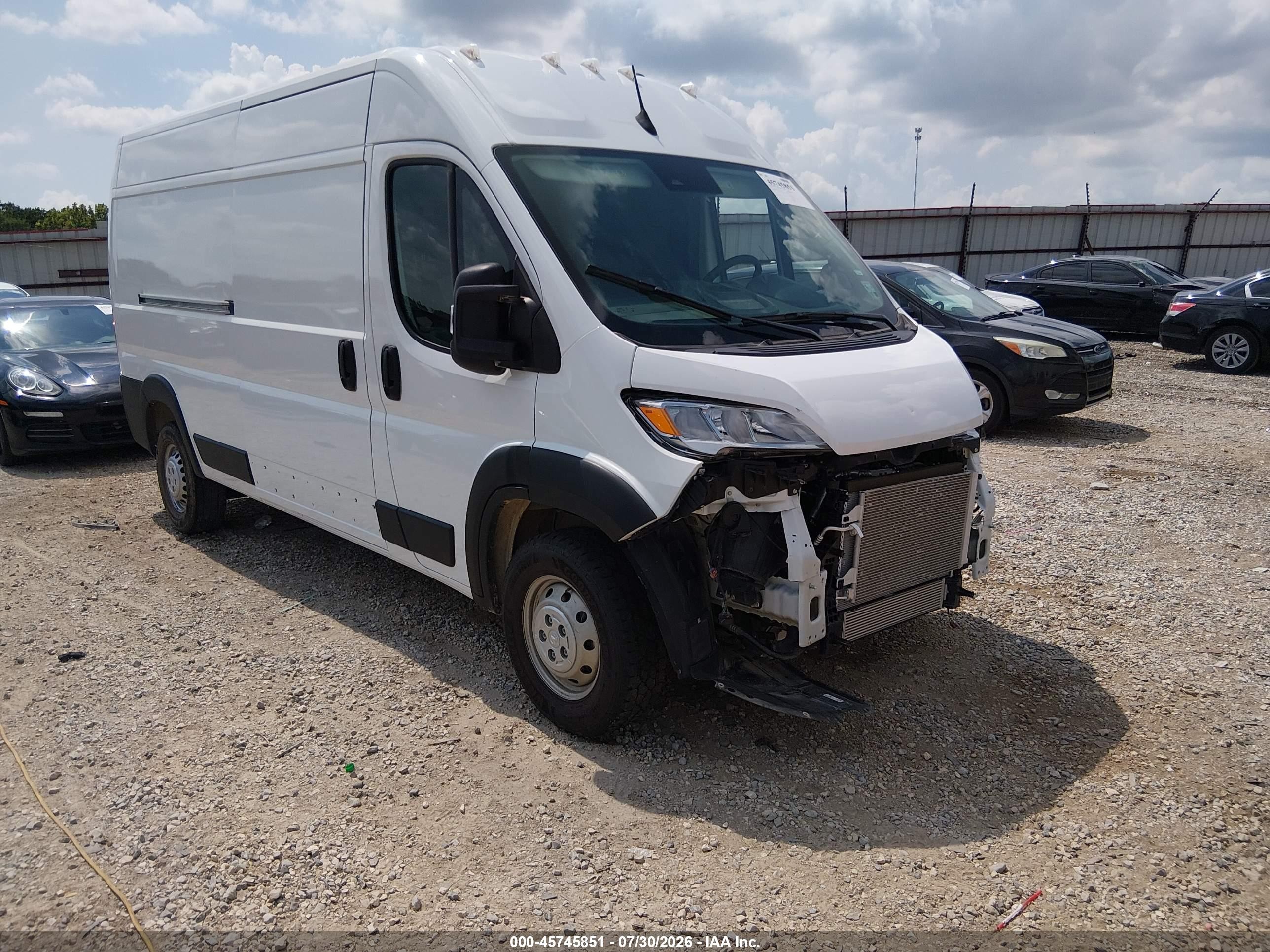2025 Ram ProMaster Cargo Tradesman, VIN 3C6MRVHG8SE548528 — Front end