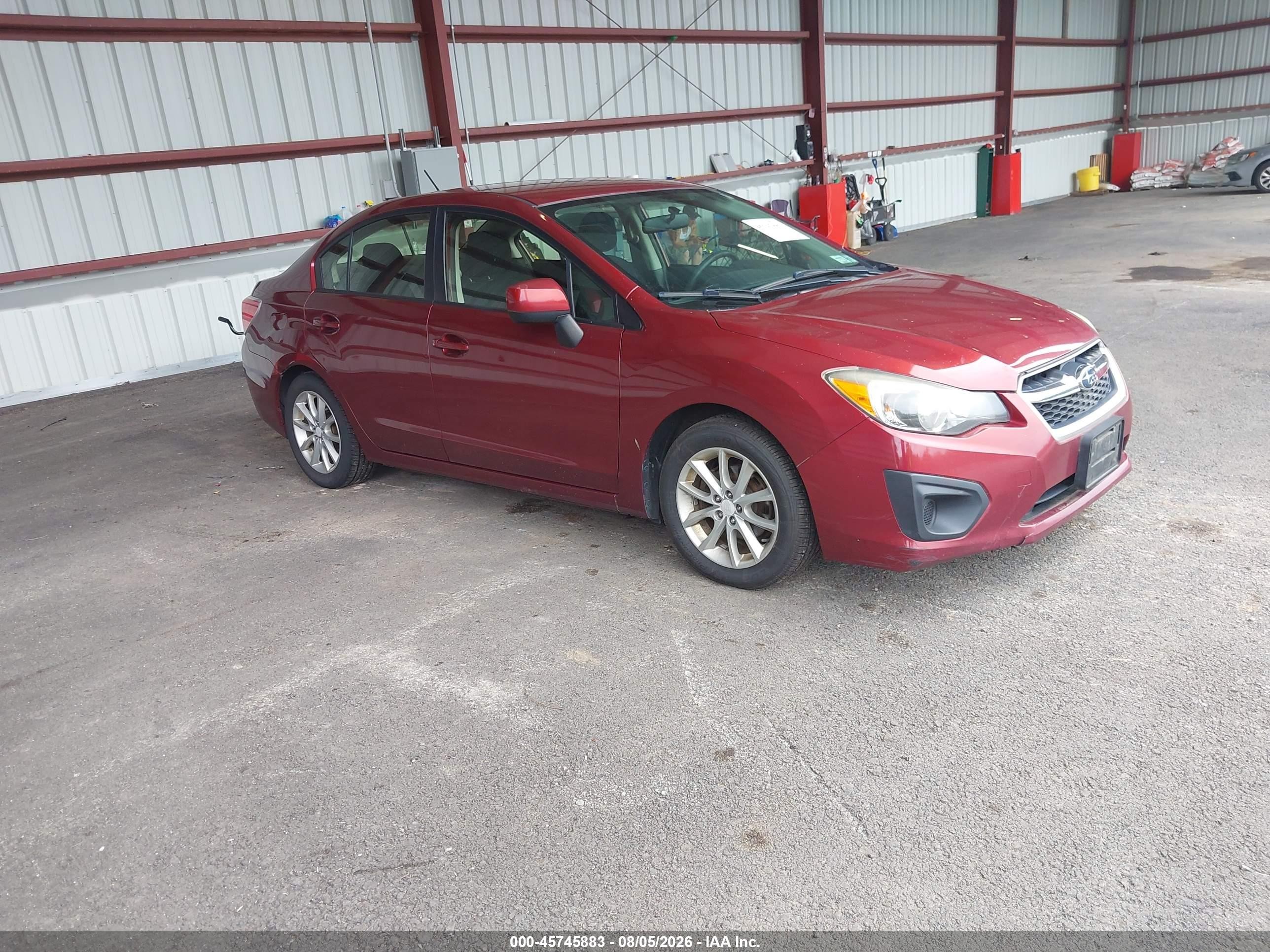 2014 Subaru Impreza Premium, VIN JF1GJAC69EH013488 — Normal wear