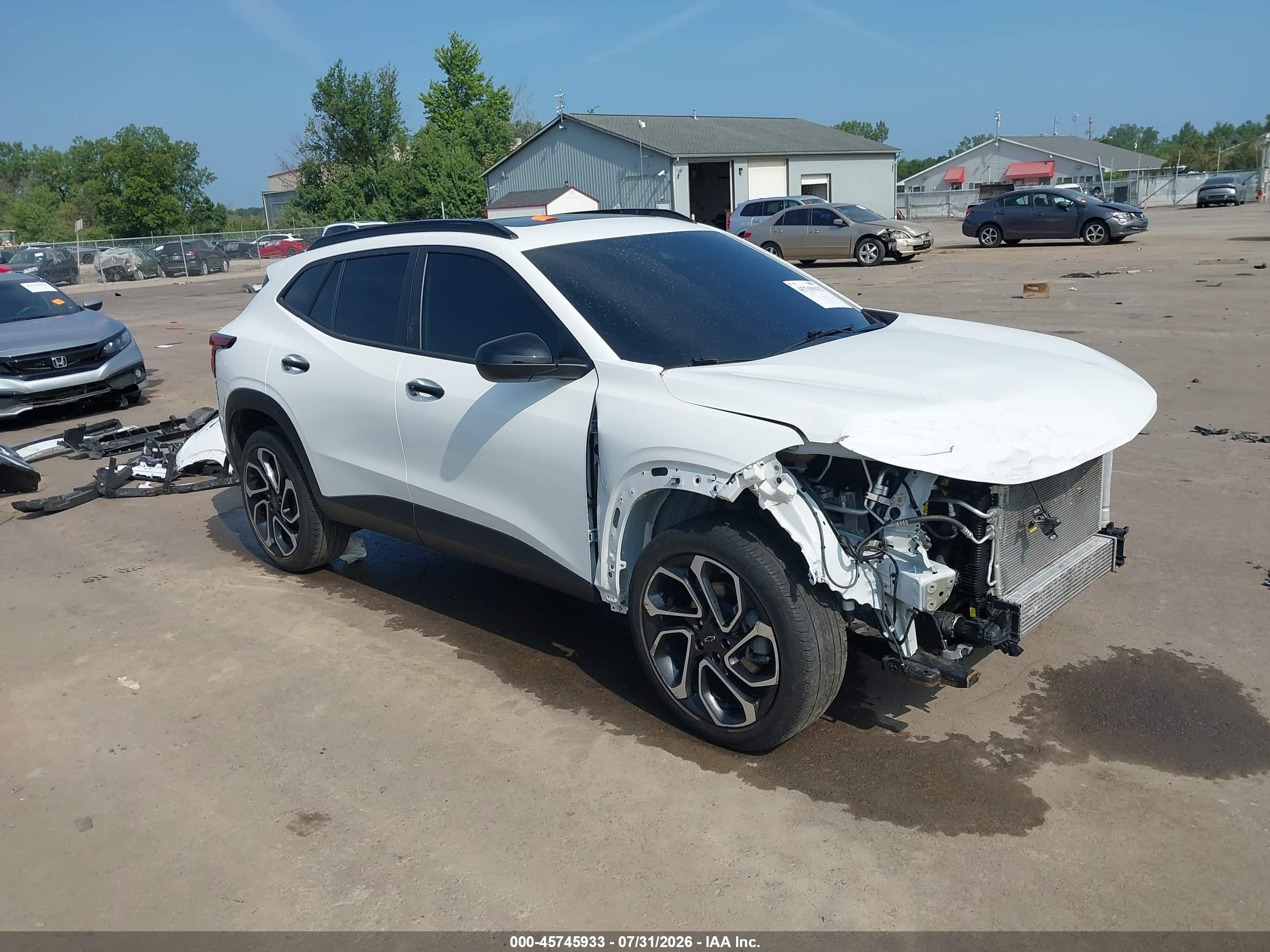 2024 Chevrolet Trax 2RS, VIN KL77LJE20RC100078 — Front end