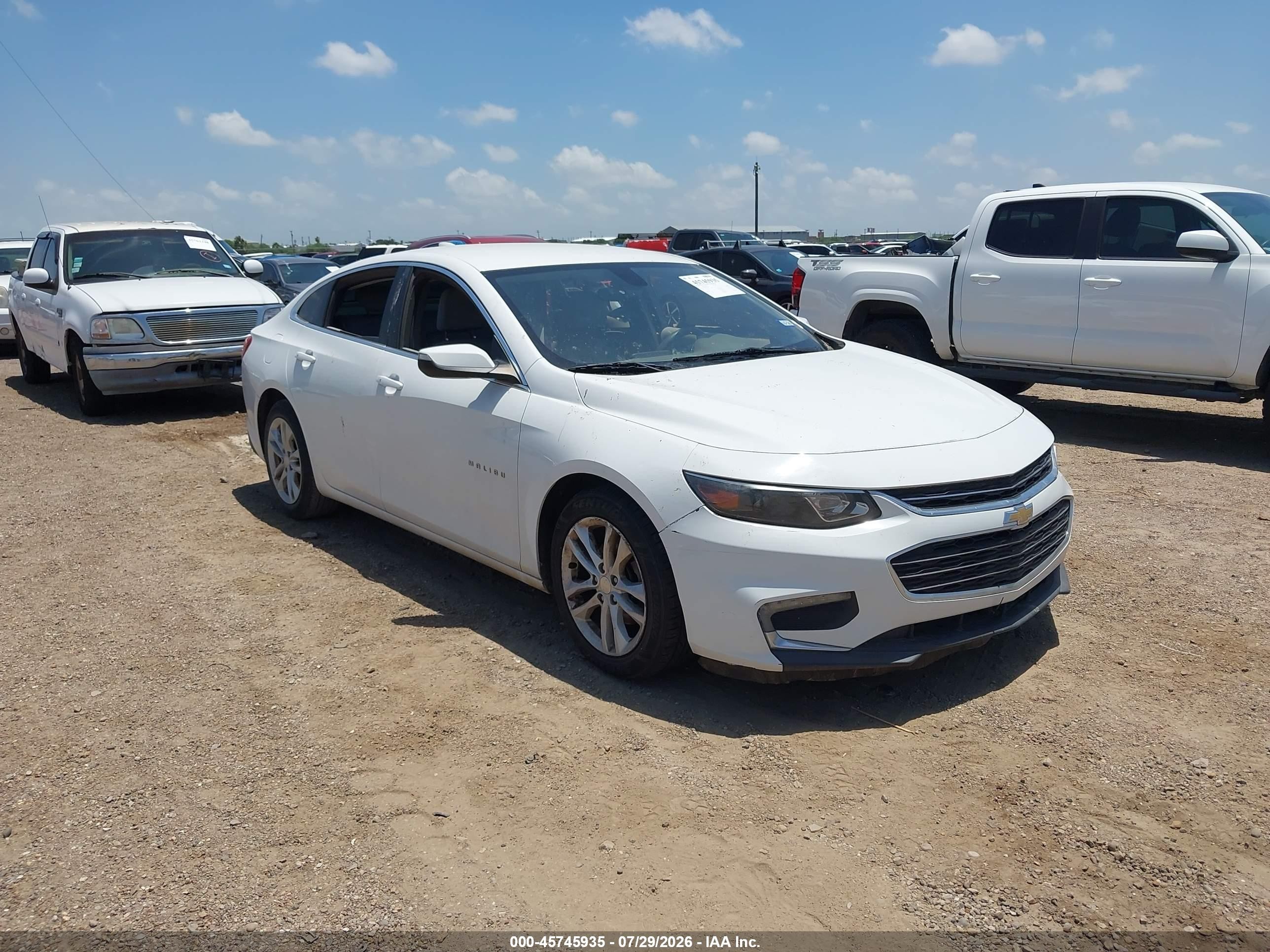2017 Chevrolet Malibu LT, VIN 1G1ZE5ST9HF125870 — Rear end