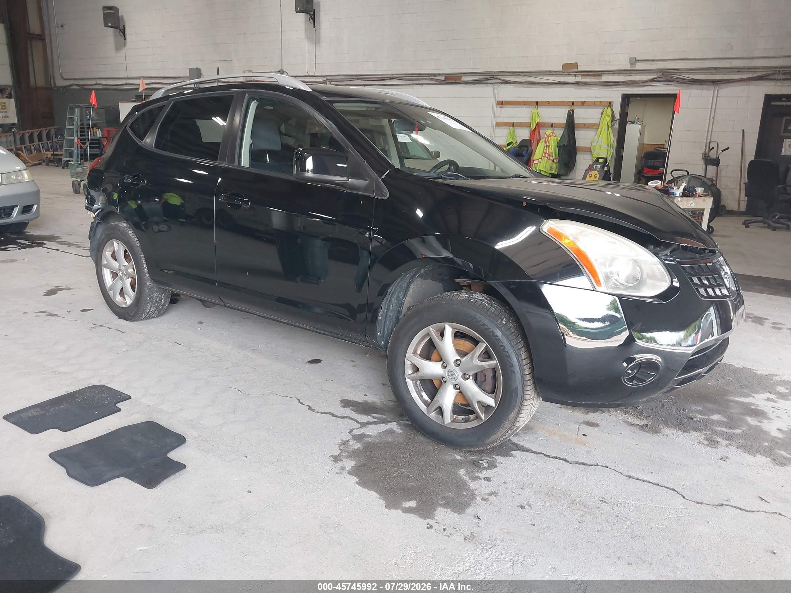 2009 Nissan Rogue SL, VIN JN8AS58V79W437830 — Rear end