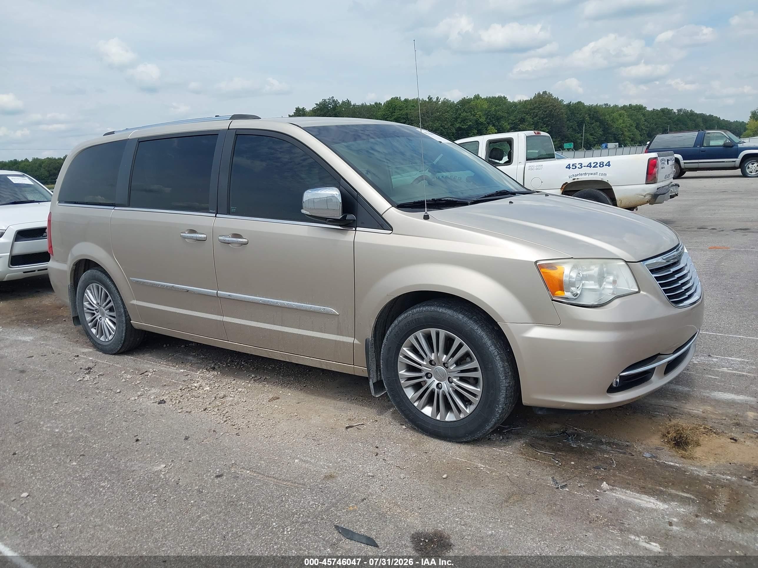 2013 Chrysler Town & Country Limited, VIN 2C4RC1GG3DR595929 — Обычный износ