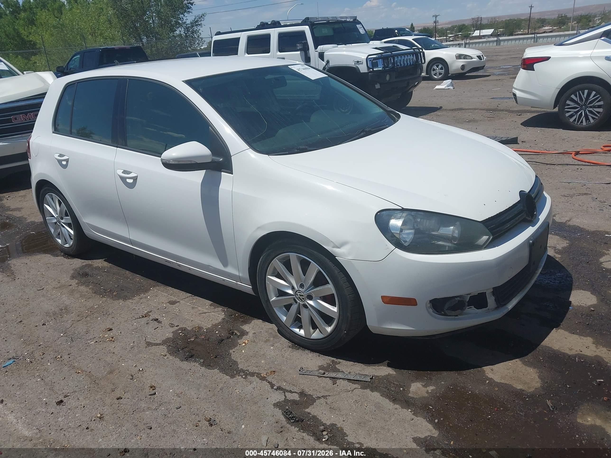 2011 Volkswagen Golf TDI, VIN WVWDM7AJ5BW149333 — Normal wear