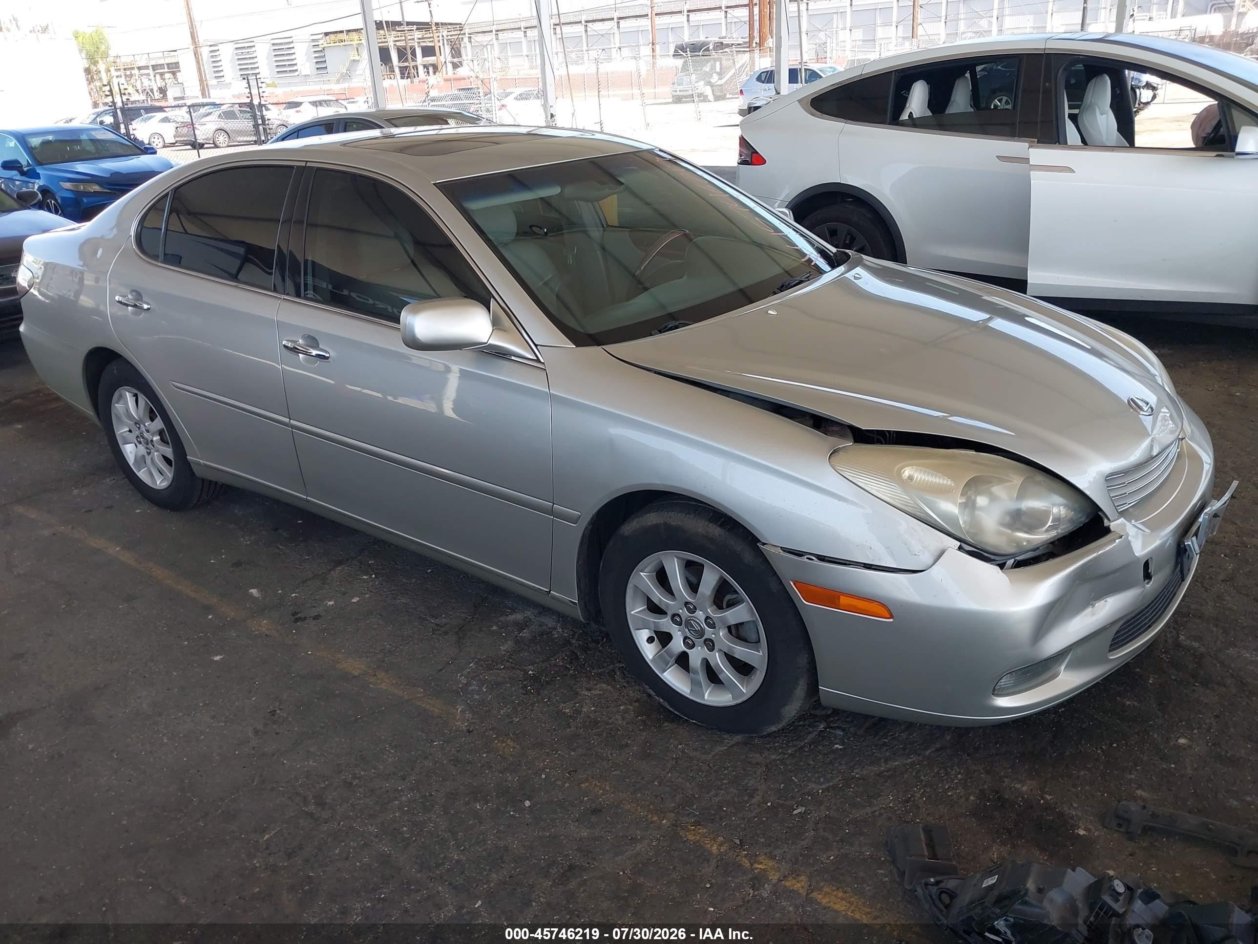 2003 Lexus ES 300, VIN JTHBF30G836006831 — All over