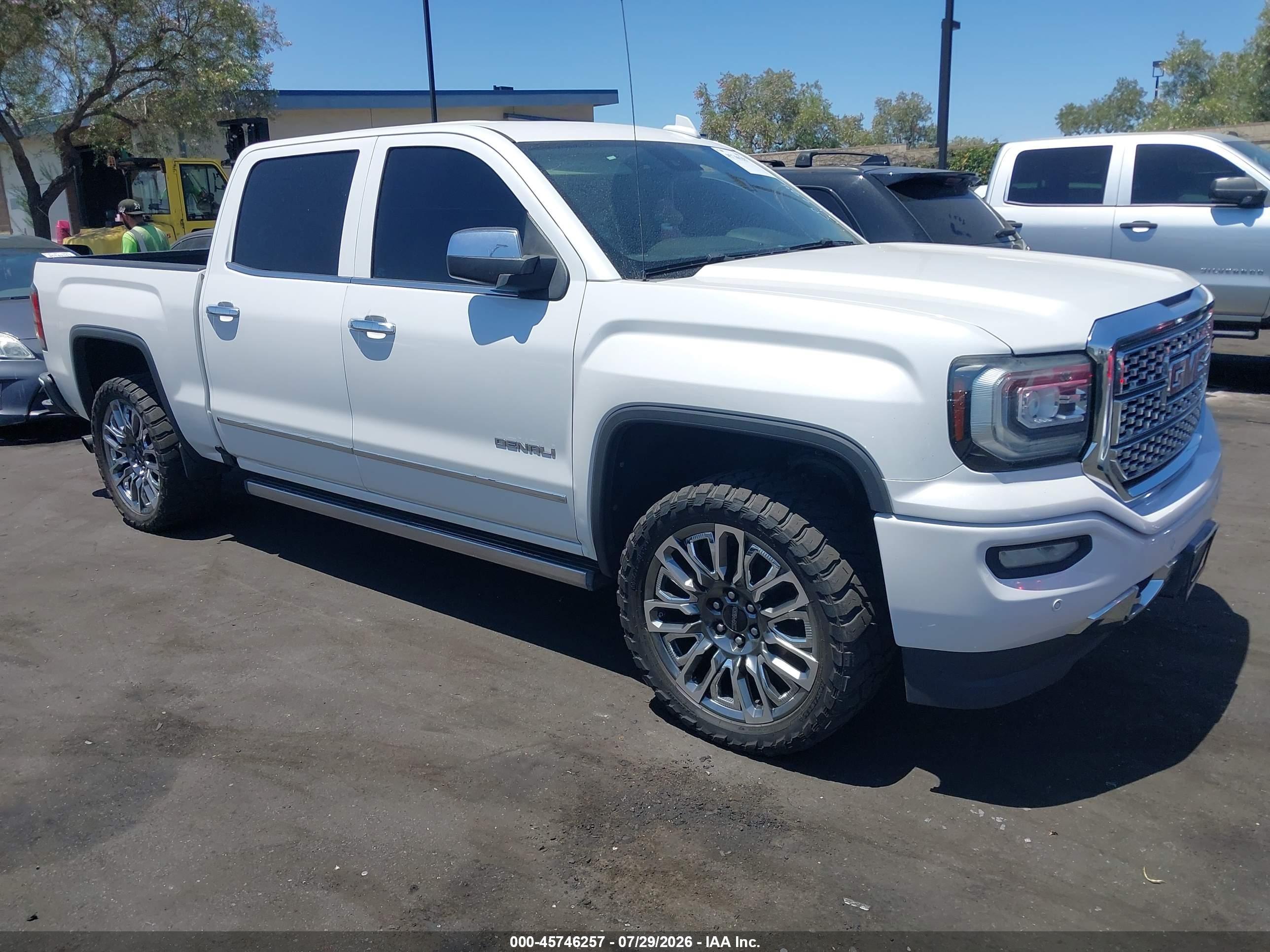 2018 GMC Sierra 1500 Denali, VIN 3GTU2PEJ6JG115446 — Theft recovery