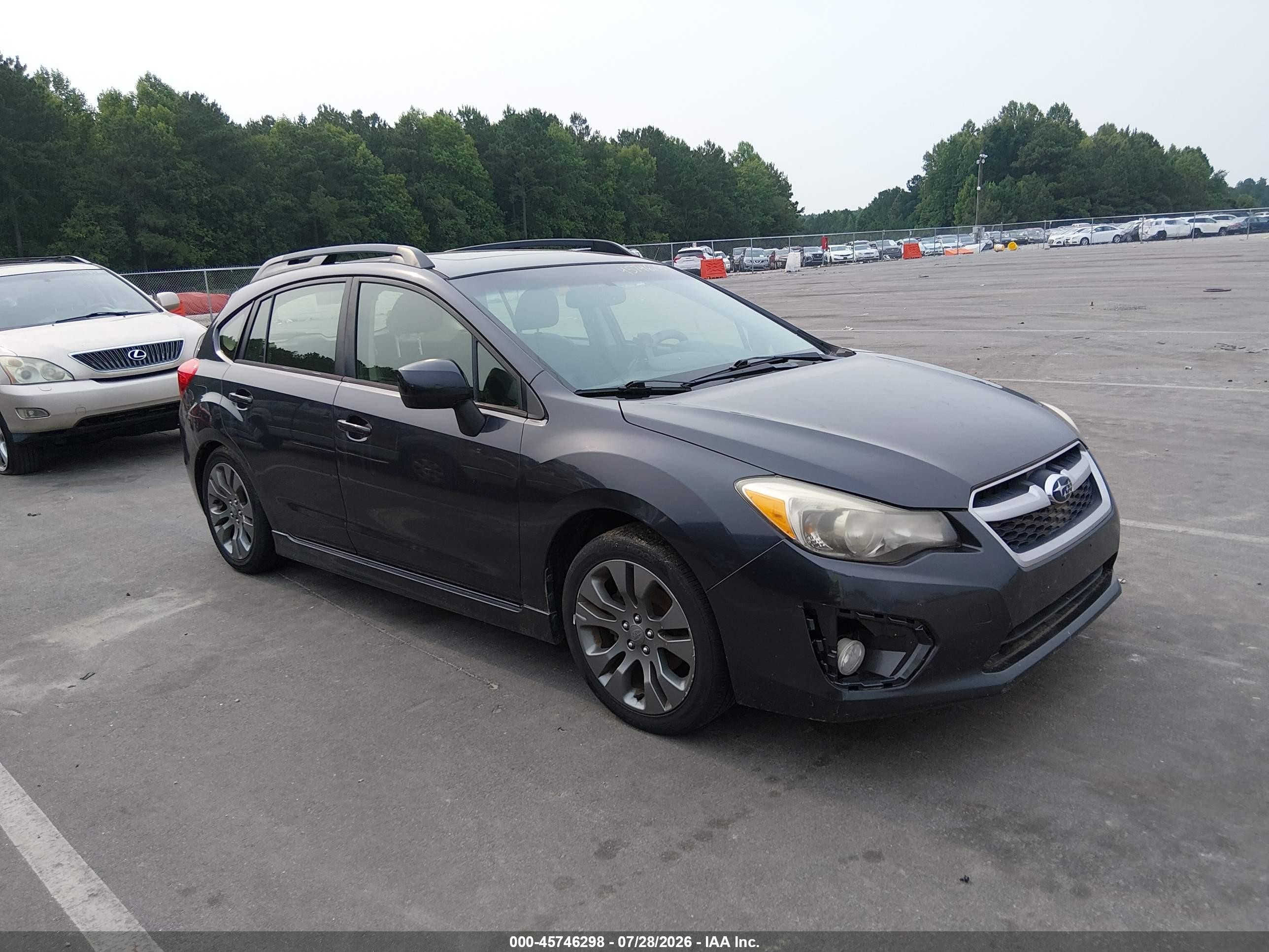 2014 Subaru Impreza Special Sports Limited, VIN JF1GPAU60E8222356 — Normal wear