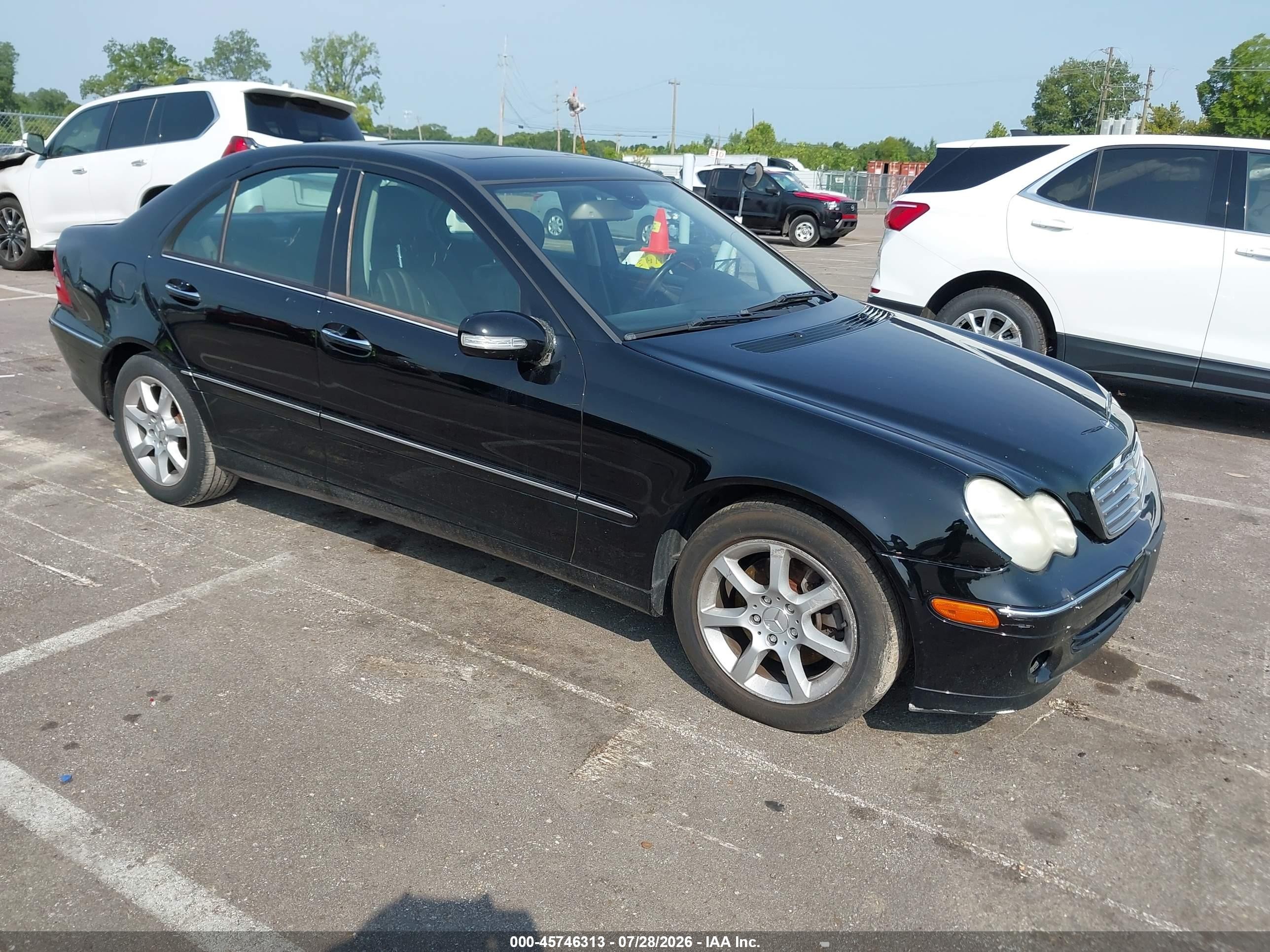 2007 Mercedes-Benz C 280 Luxury, VIN WDBRF92H17F891676 — Обычный износ