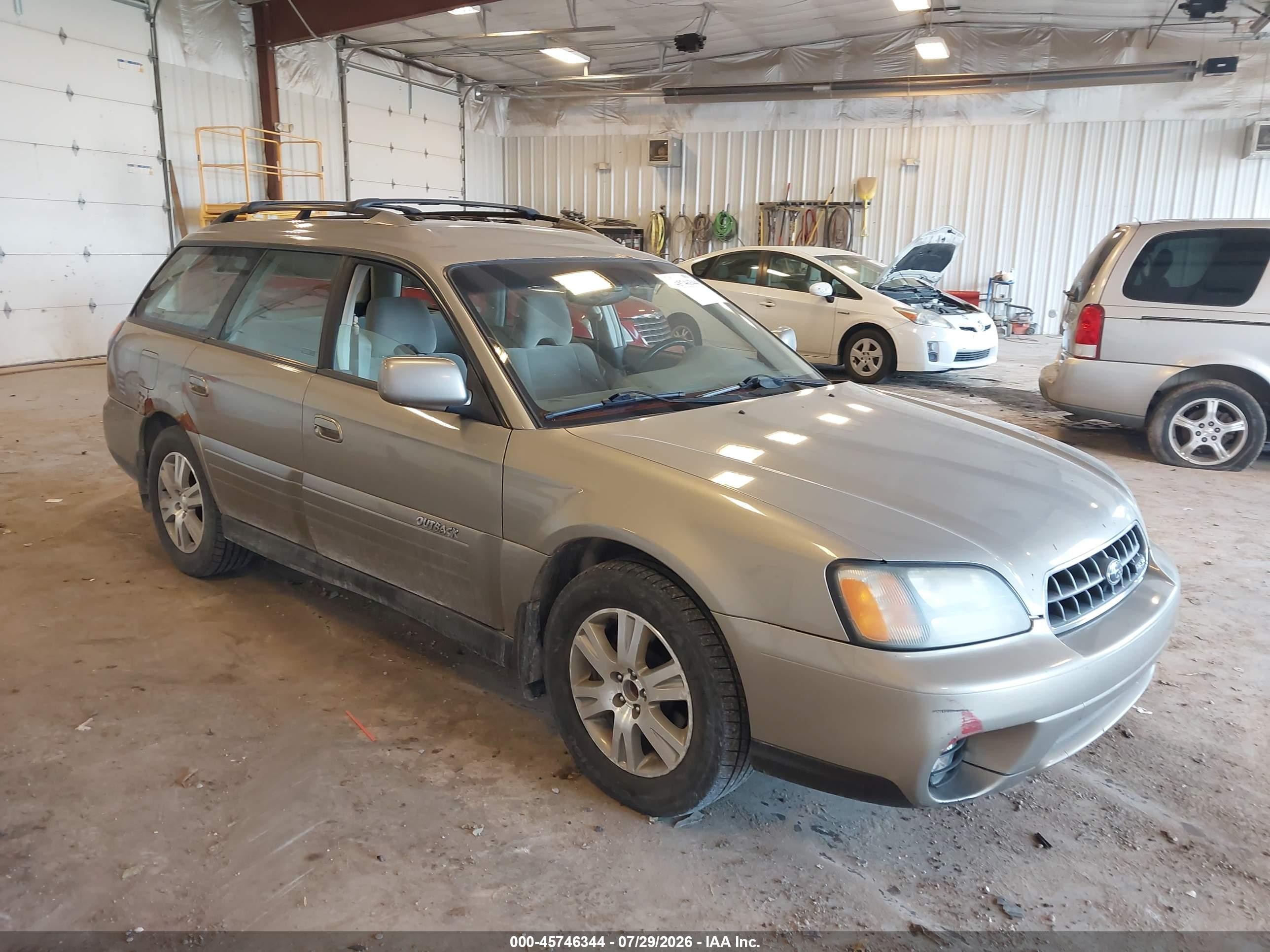 2004 Subaru Legacy Outback 35th Anniversary, VIN 4S3BH815847627035 — Обычный износ
