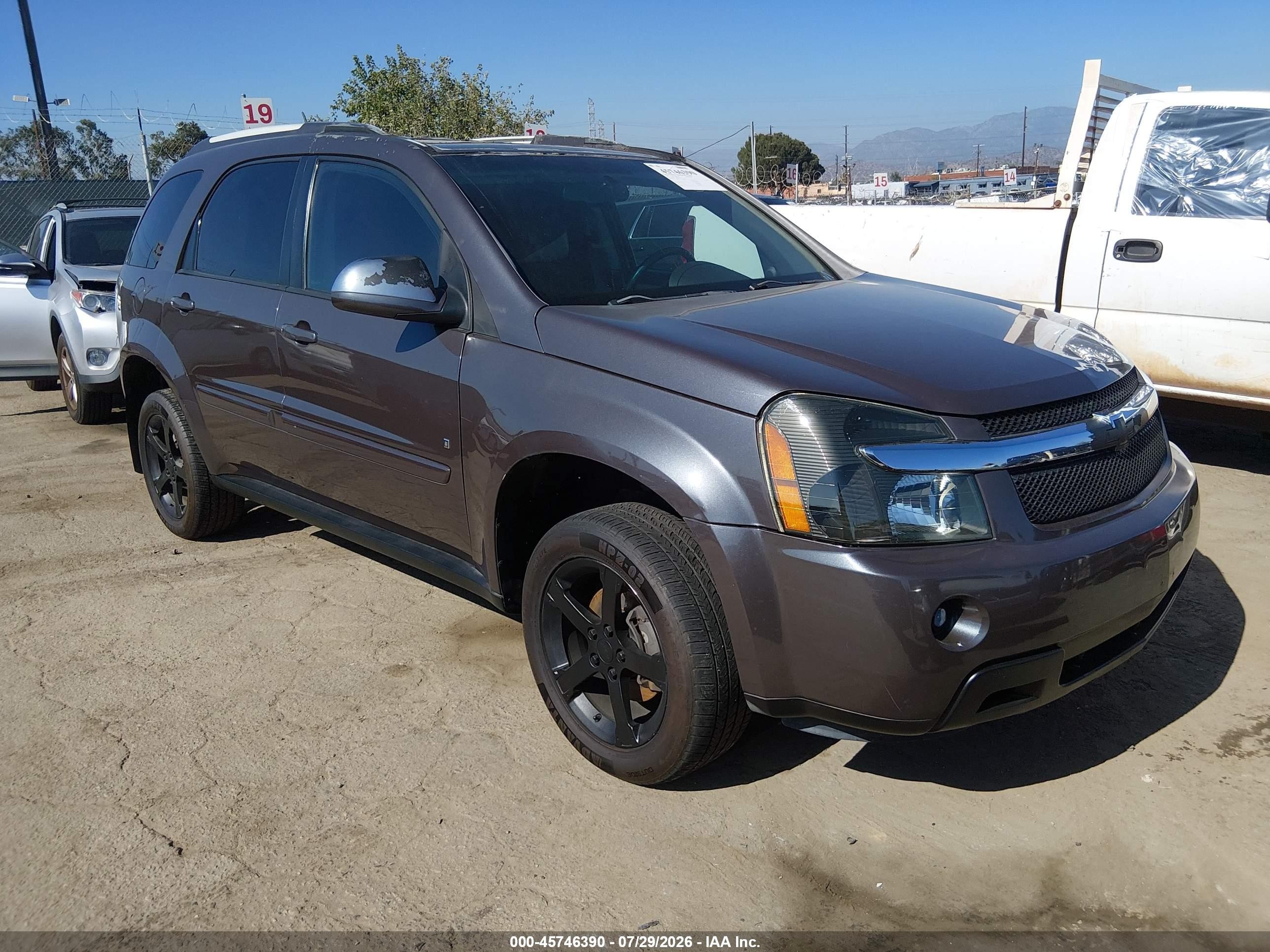 2008 Chevrolet Equinox LT, VIN 2CNDL53F586078164 — Normal wear
