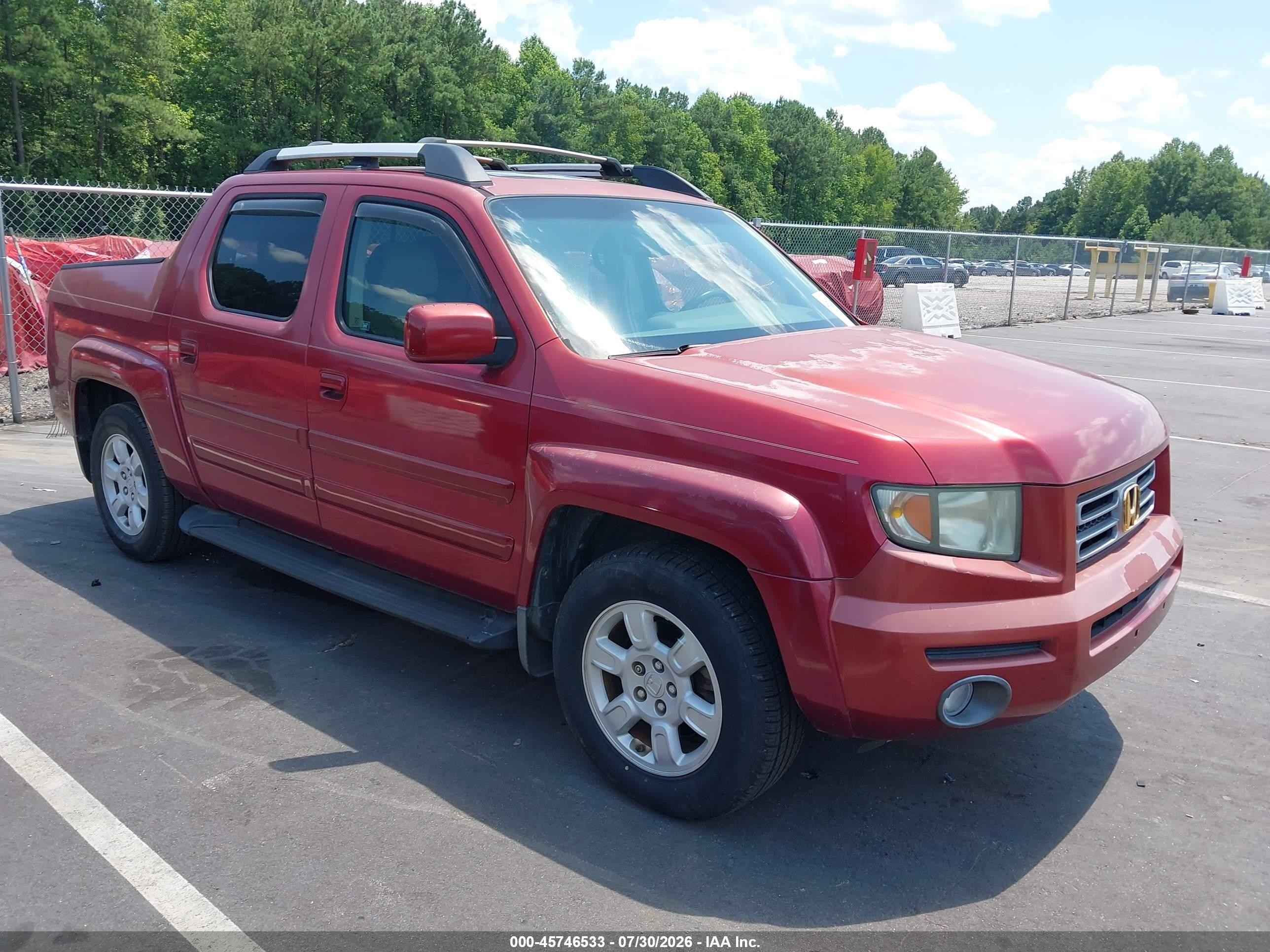 2006 Honda Ridgeline RTL, VIN 2HJYK16526H563816 — Normal wear