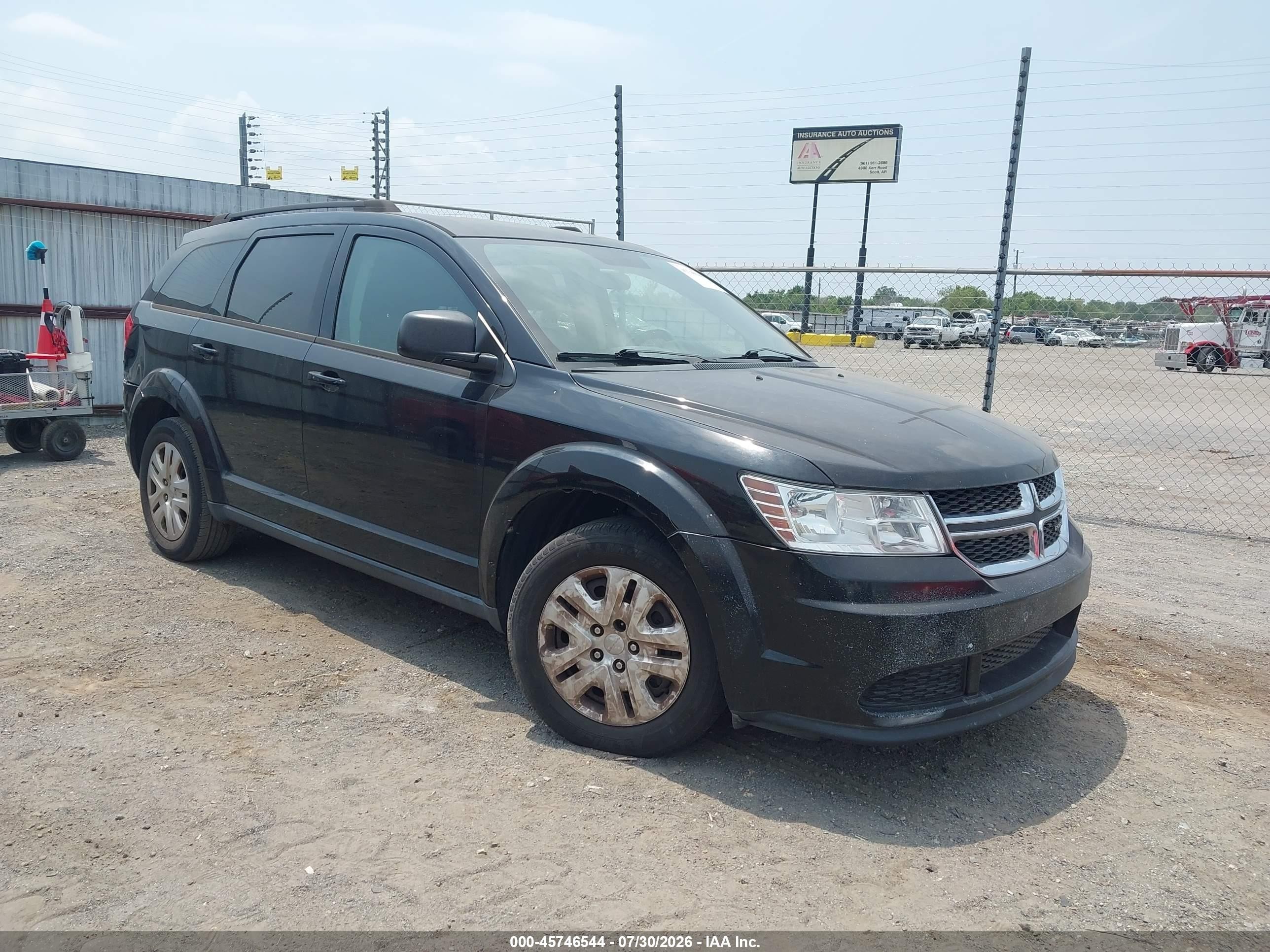 2017 Dodge Journey SE, VIN 3C4PDCAB4HT545220 — Обычный износ