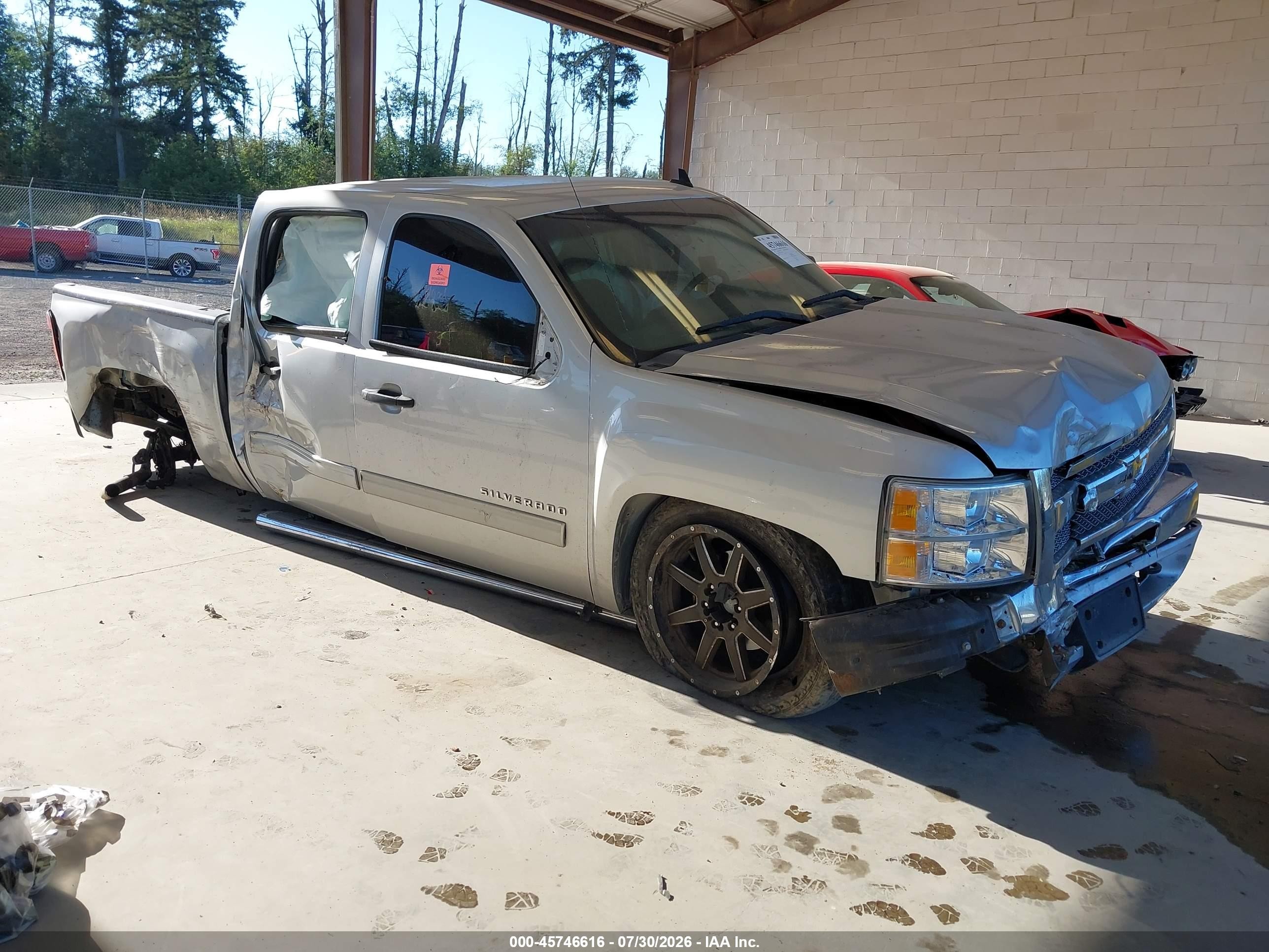 2012 Chevrolet Silverado 1500 LT, VIN 1GCPKSE71CF151666 — Biohazard / chemical