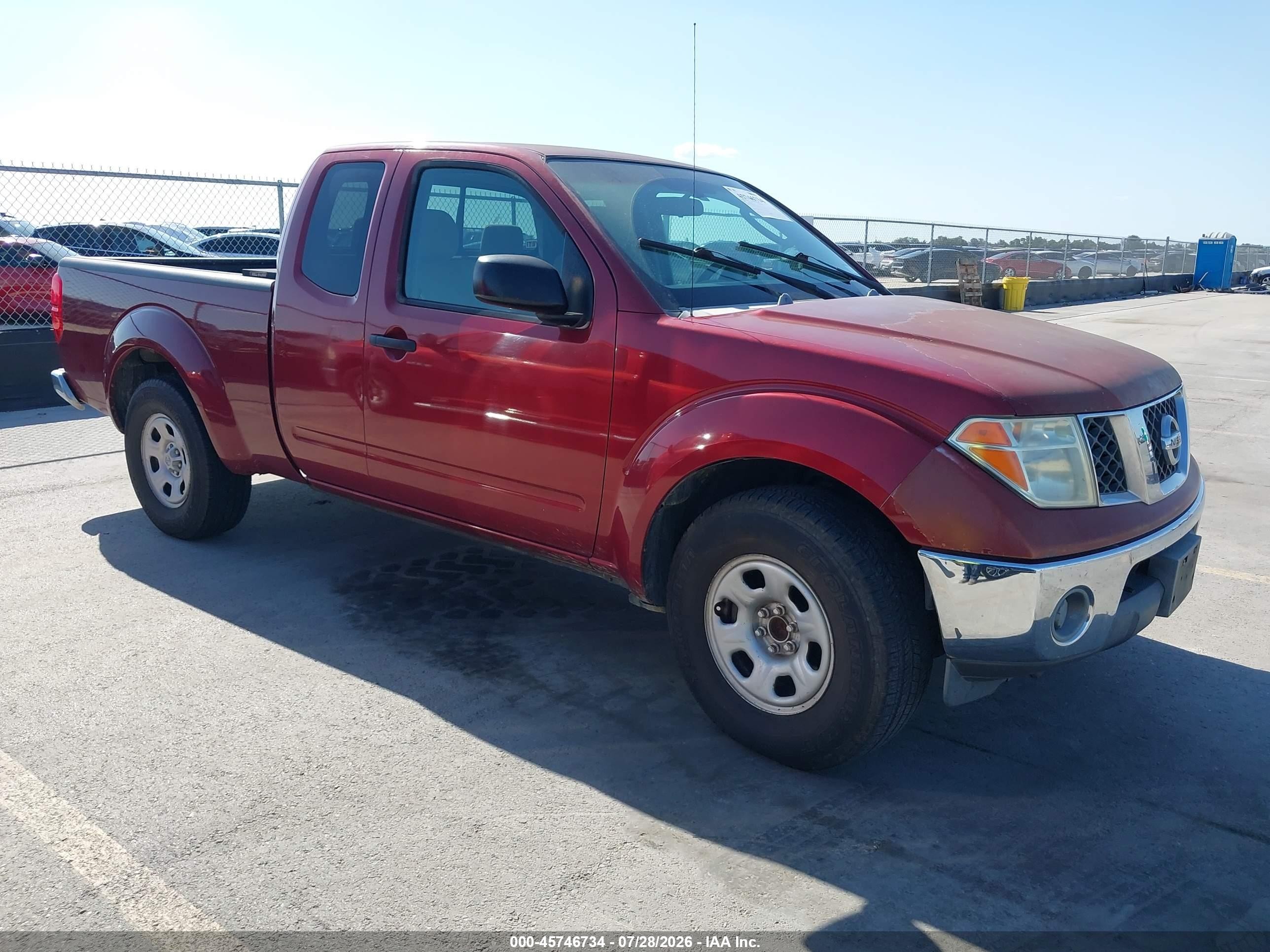 2007 Nissan Frontier SE, VIN 1N6AD06U37C429755 — Normal wear