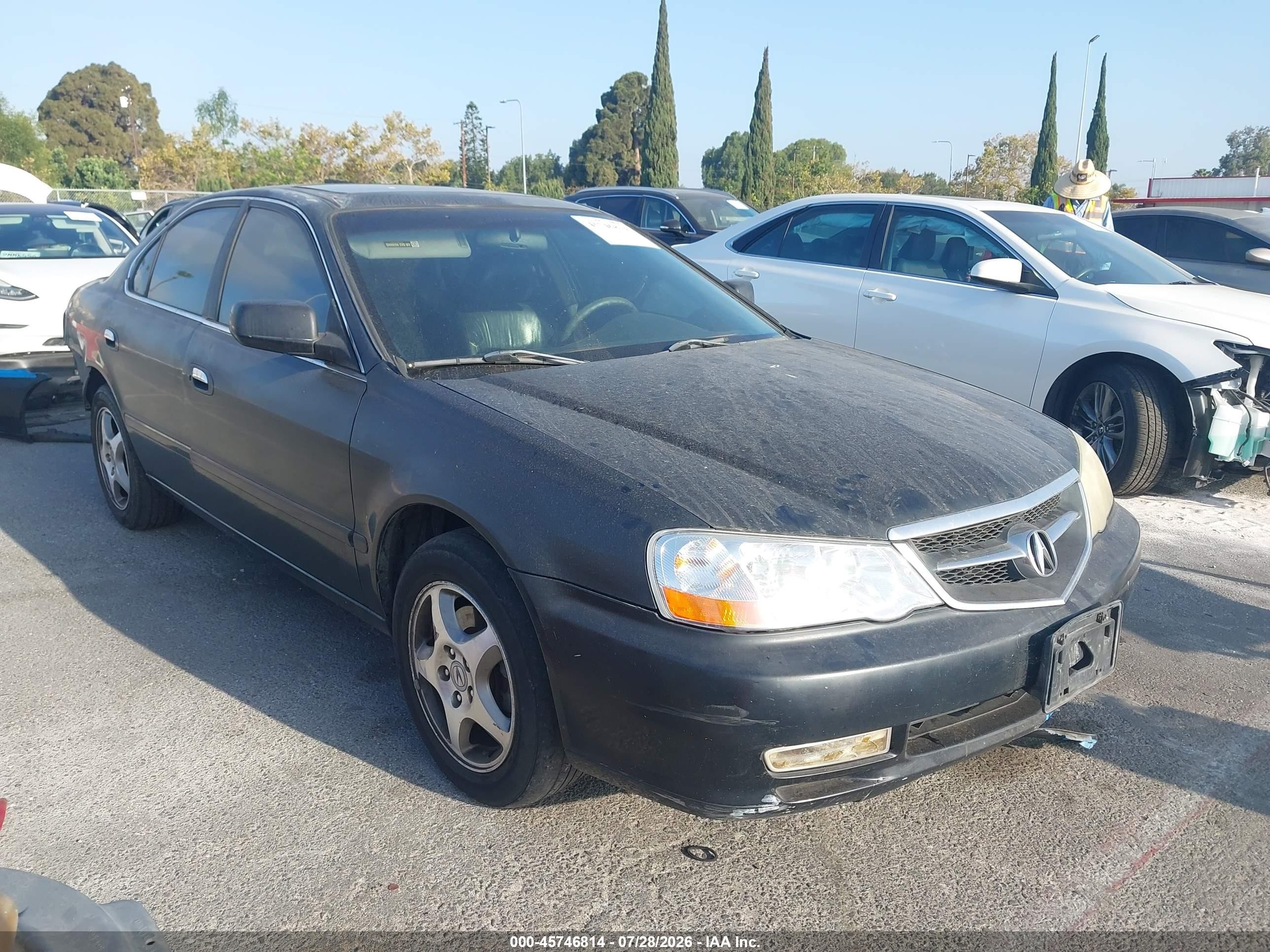 2002 Acura TL, VIN 19UUA56682A042051 — Зад