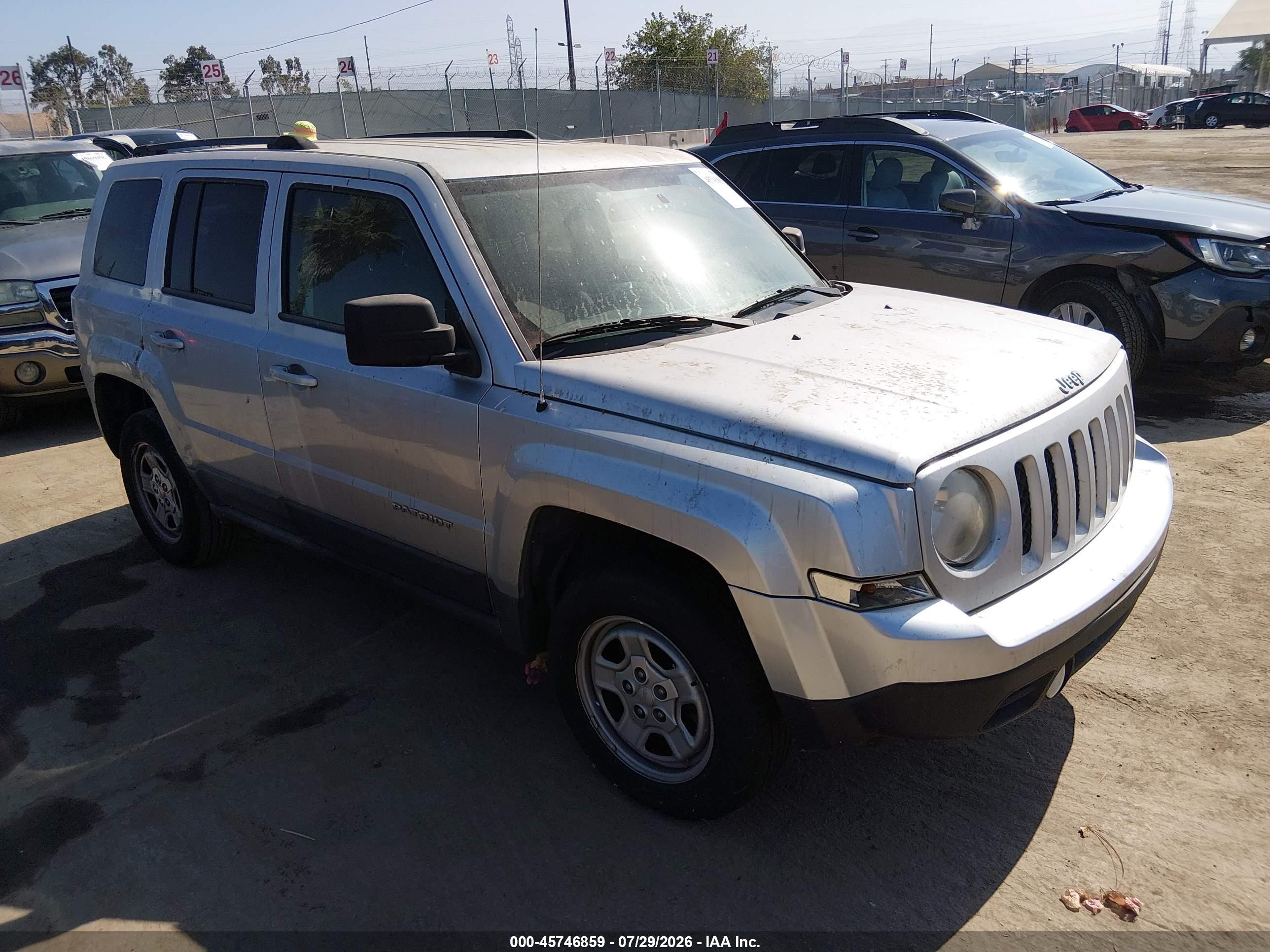 2011 Jeep Patriot Sport, VIN 1J4NT1GA0BD235747 — Normal wear