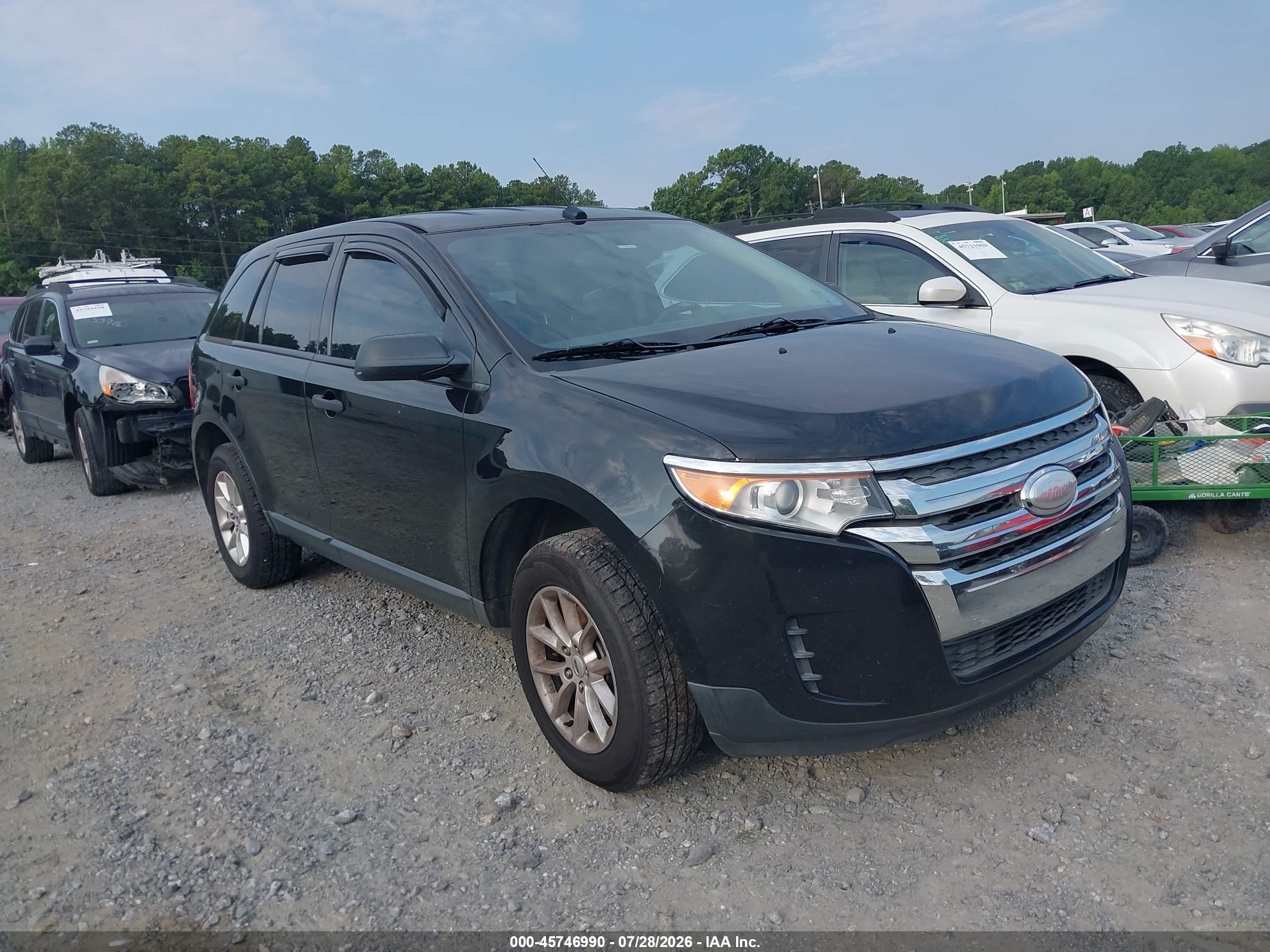 2013 Ford Edge SE, VIN 2FMDK3GCXDBC81947 — Normal wear