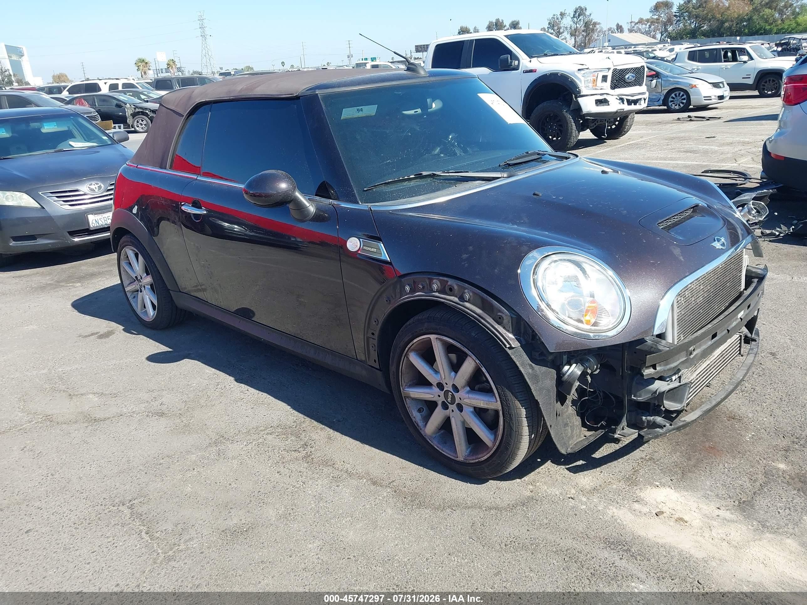 2012 MINI Convertible S, VIN WMWZP3C53CT549879 — По всему кузову