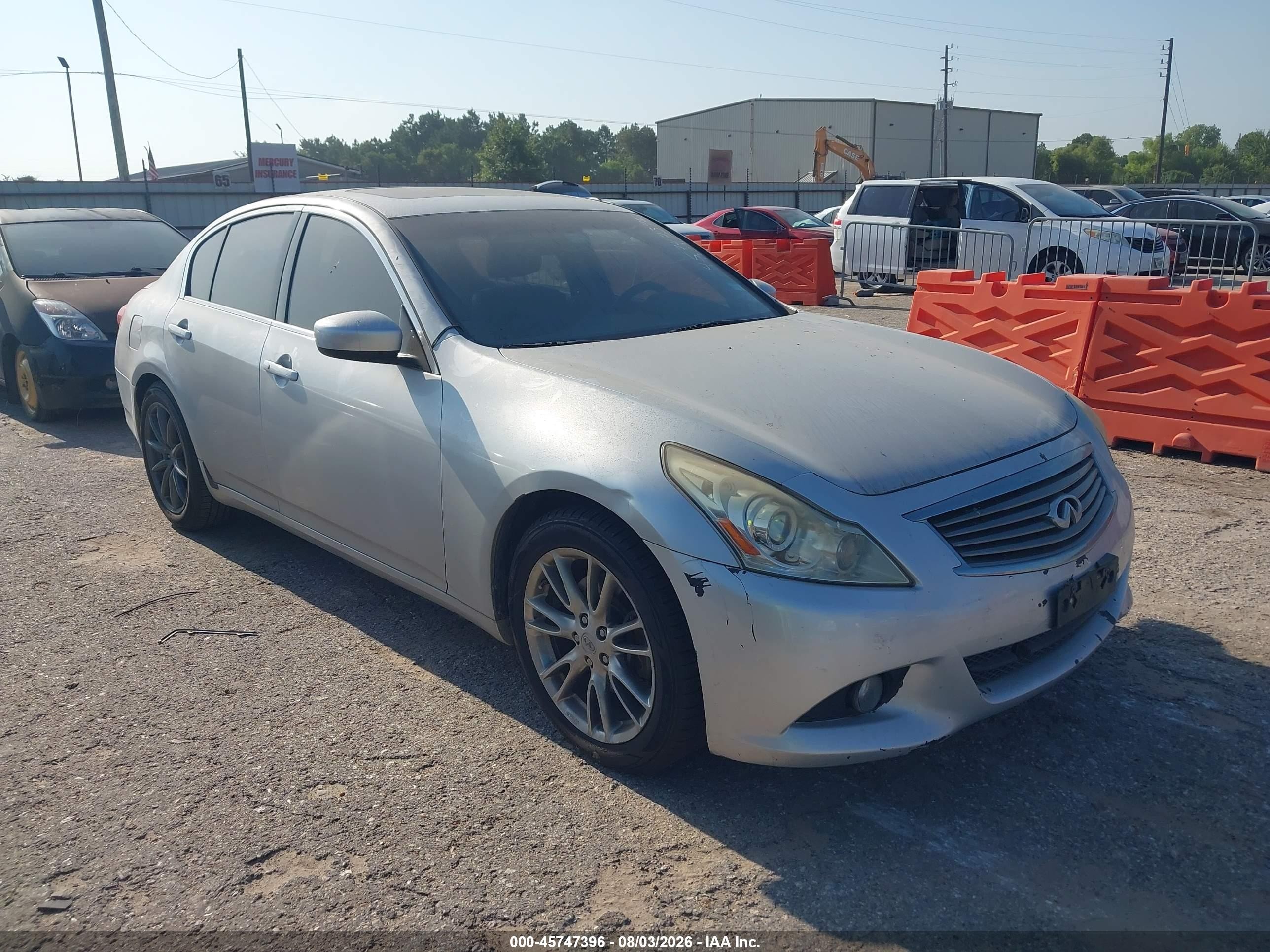 2012 Infiniti G37 Journey, VIN JN1CV6AP5CM622106 — Normal wear