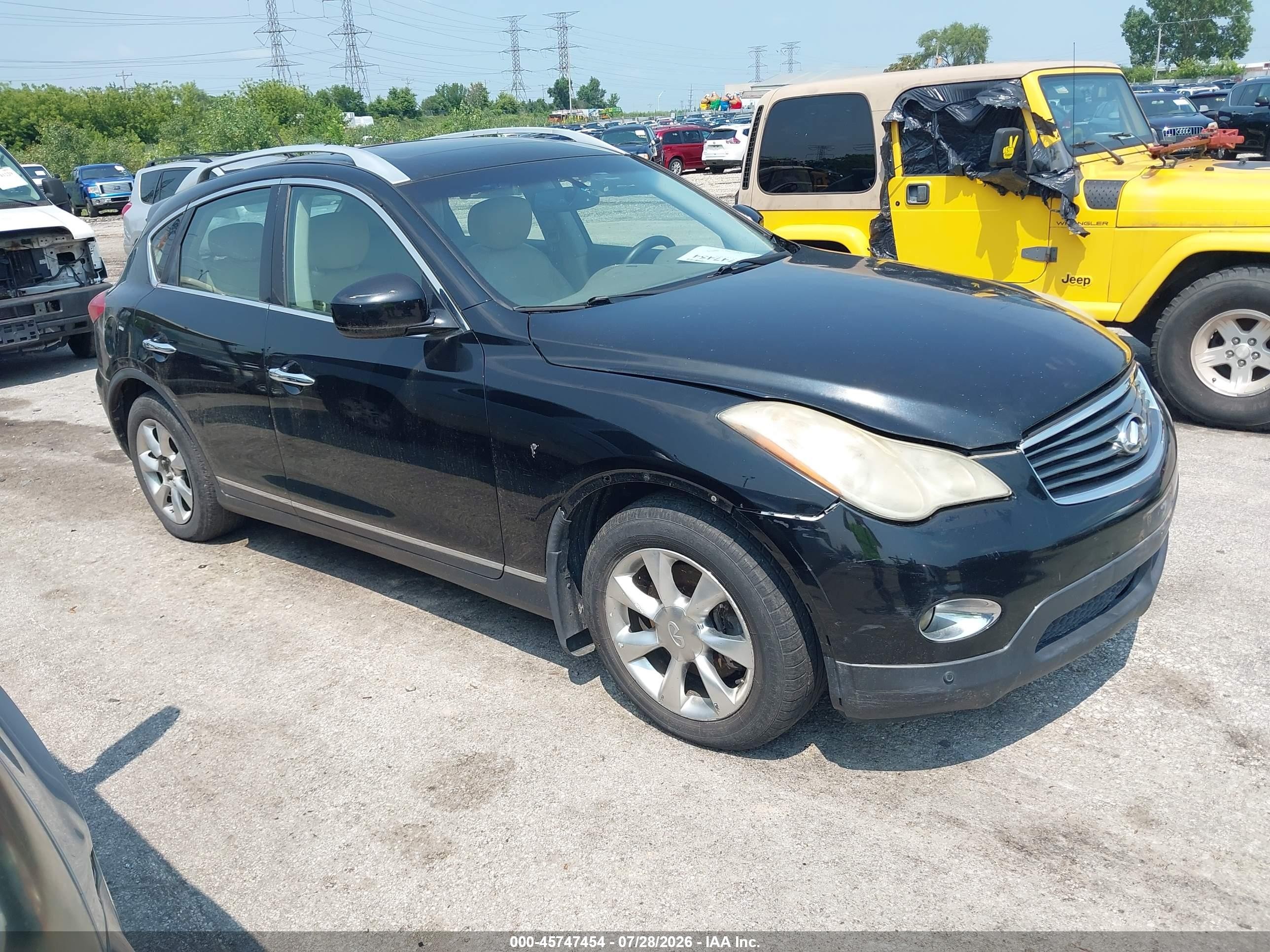 2008 Infiniti EX Journey, VIN JNKAJ09E68M305392 — Normal wear