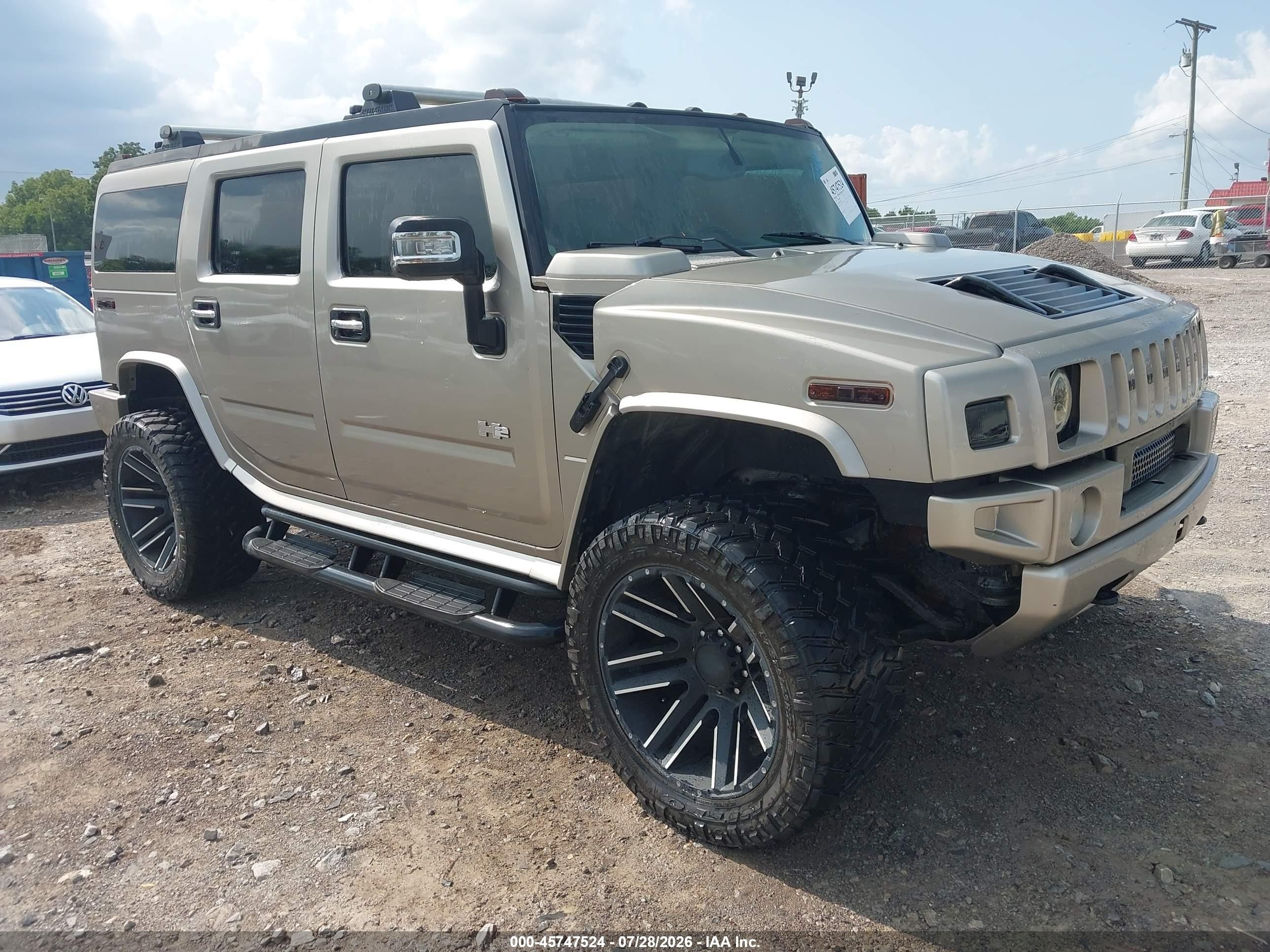 2003 Hummer H2, VIN 5GRGN23U43H126215 — Normal wear