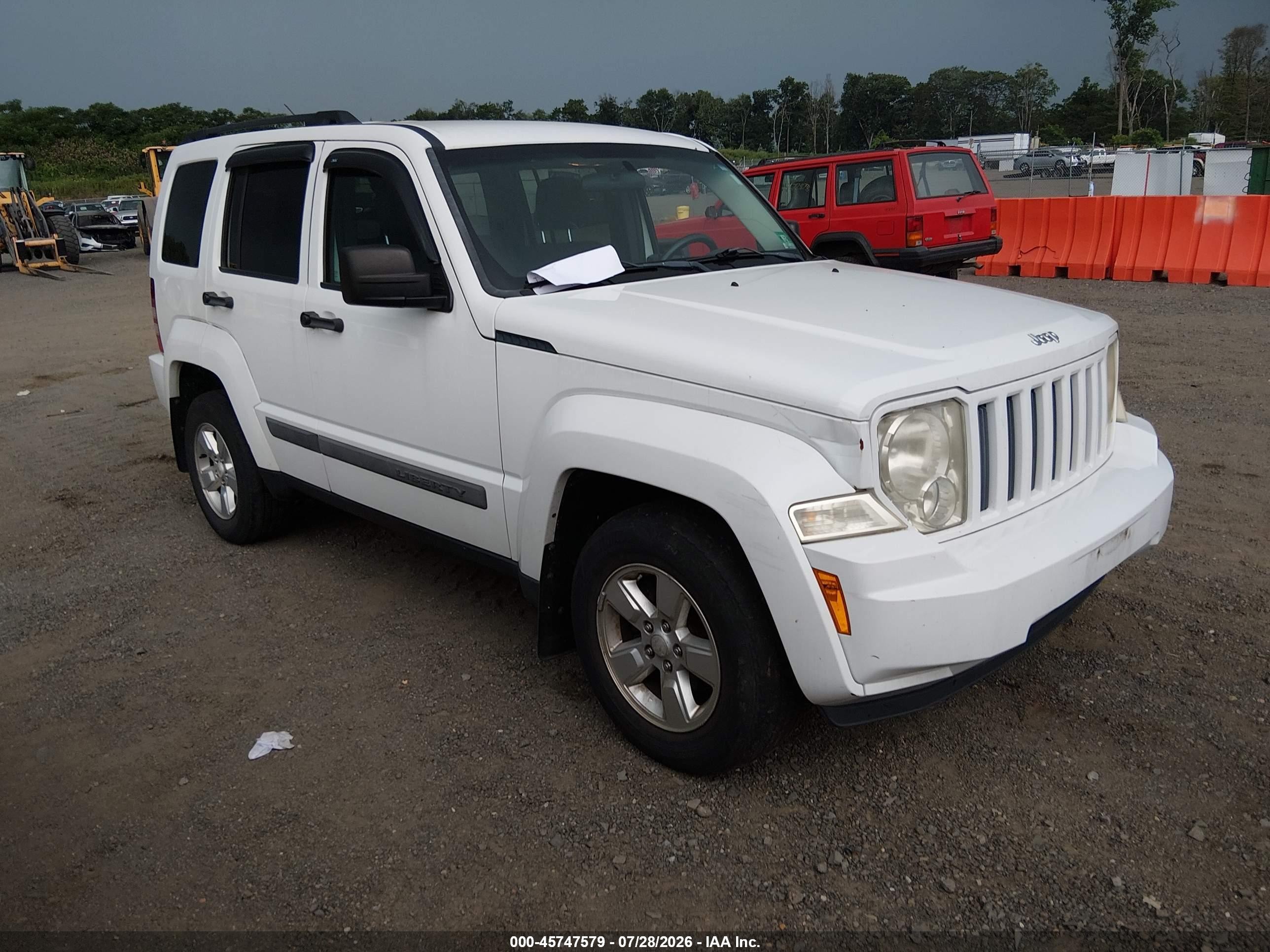 2012 Jeep Liberty Sport Latitude, VIN 1C4PJMAK6CW140249 — Обычный износ