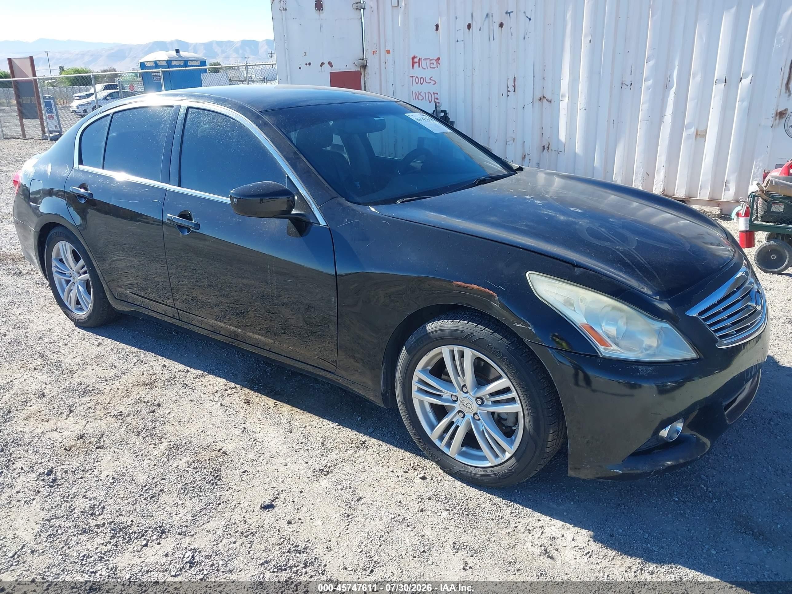 2013 Infiniti G37 Journey, VIN JN1CV6AP2DM721516 — Normal wear