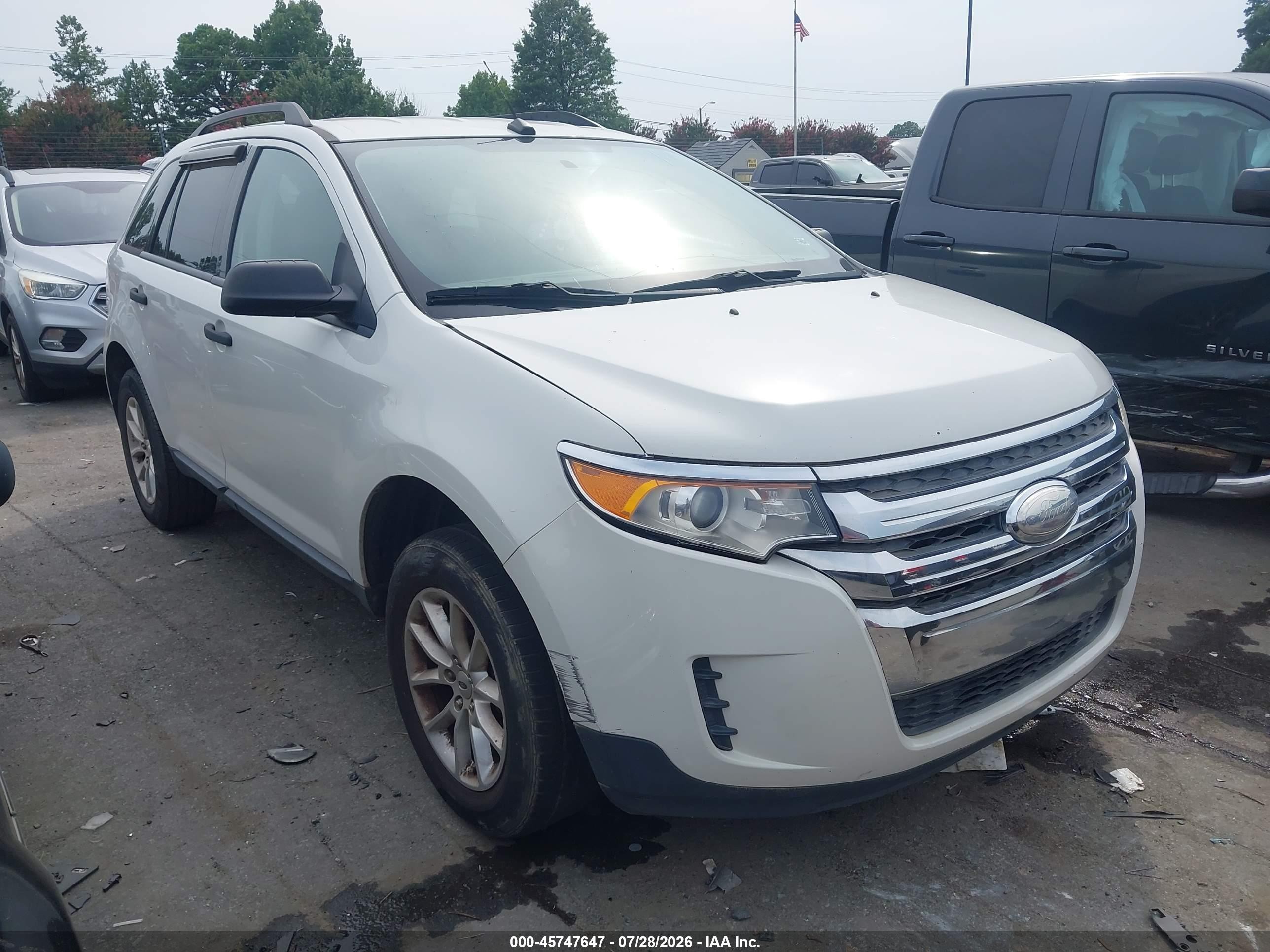 2013 Ford Edge SE, VIN 2FMDK3GC5DBB04643 — Normal wear