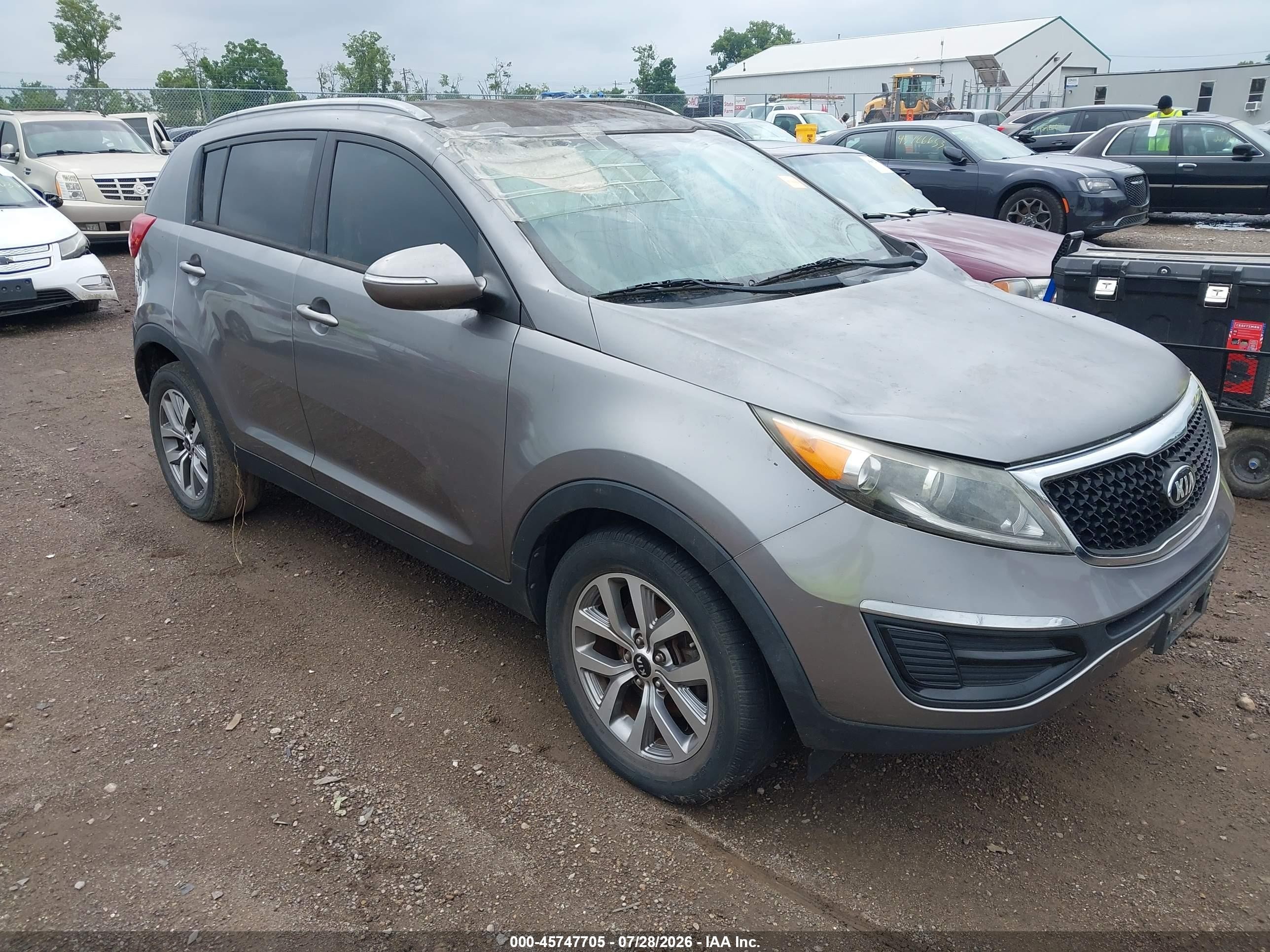 2015 Kia Sportage LX, VIN KNDPB3AC7F7741281 — Normal wear