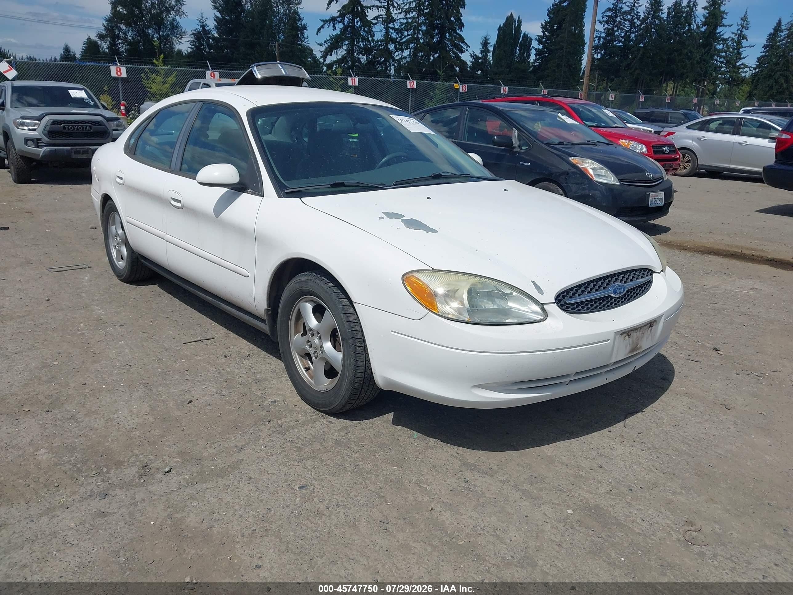 2003 Ford Taurus SE Standard, VIN 1FAFP53U03G255959 — Normal wear