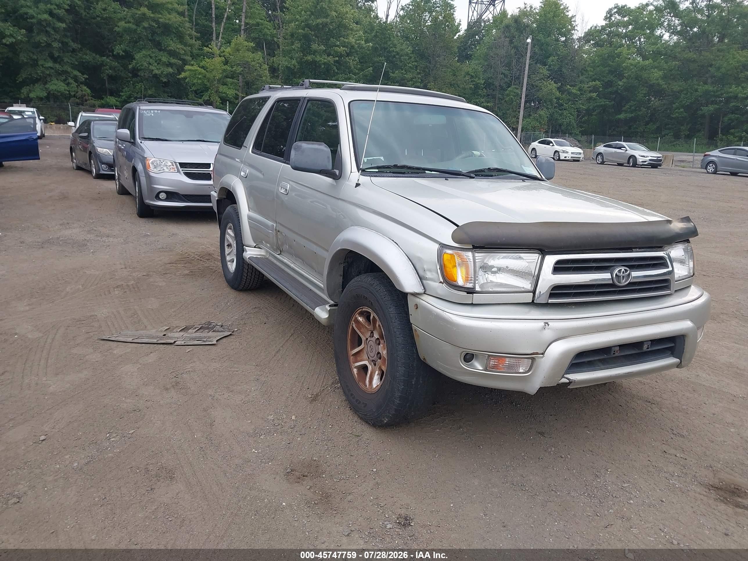 1999 Toyota 4Runner Limited, VIN JT3HN87R1X0229163 — Normal wear