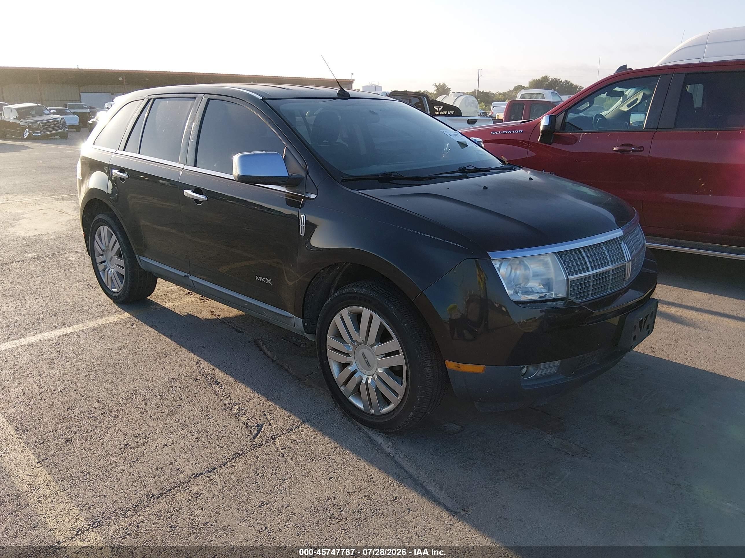 2010 Lincoln MKX, VIN 2LMDJ6JC5ABJ07099 — Обычный износ