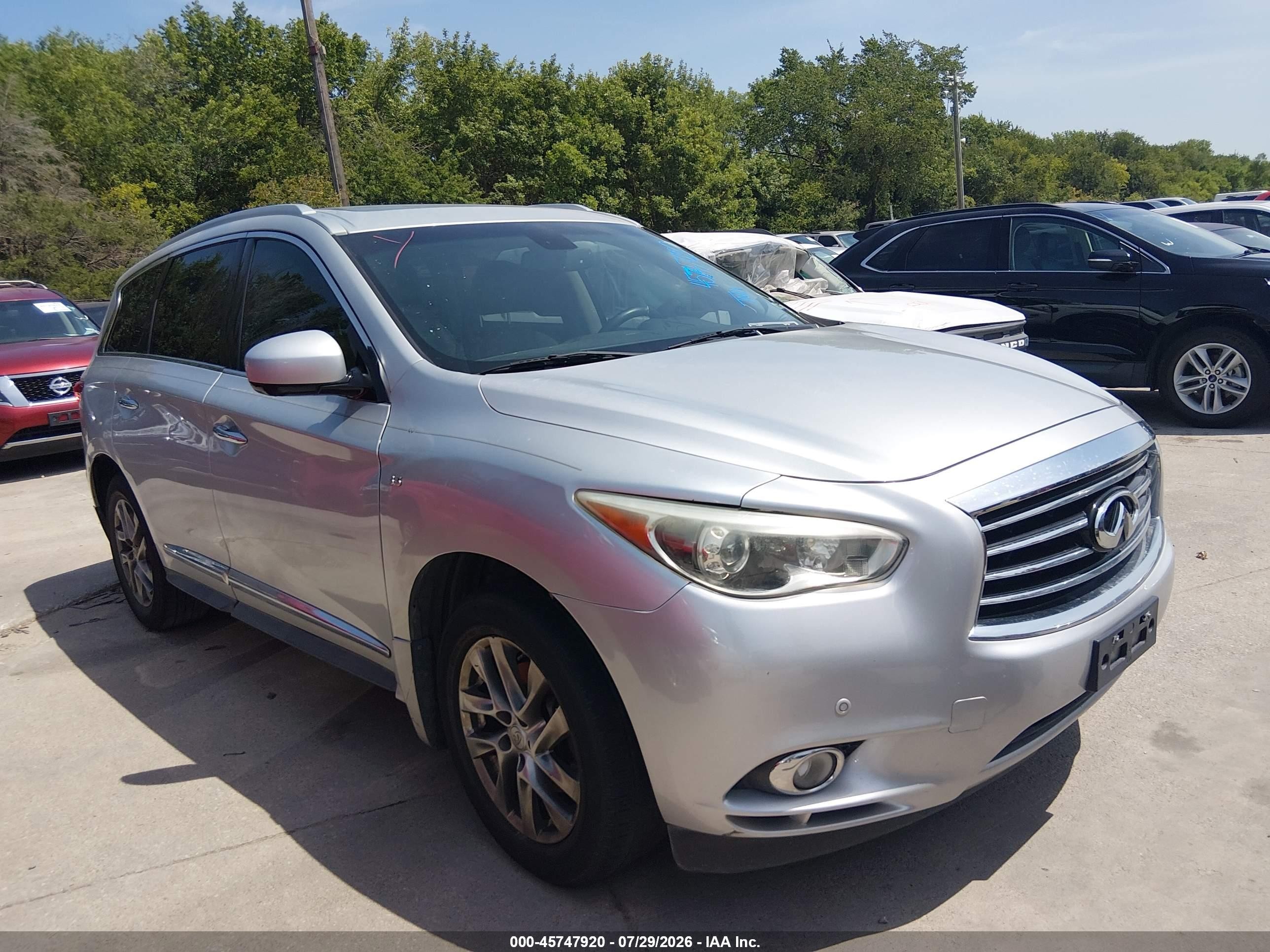2014 Infiniti QX60, VIN 5N1AL0MN3EC530370 — Normal wear
