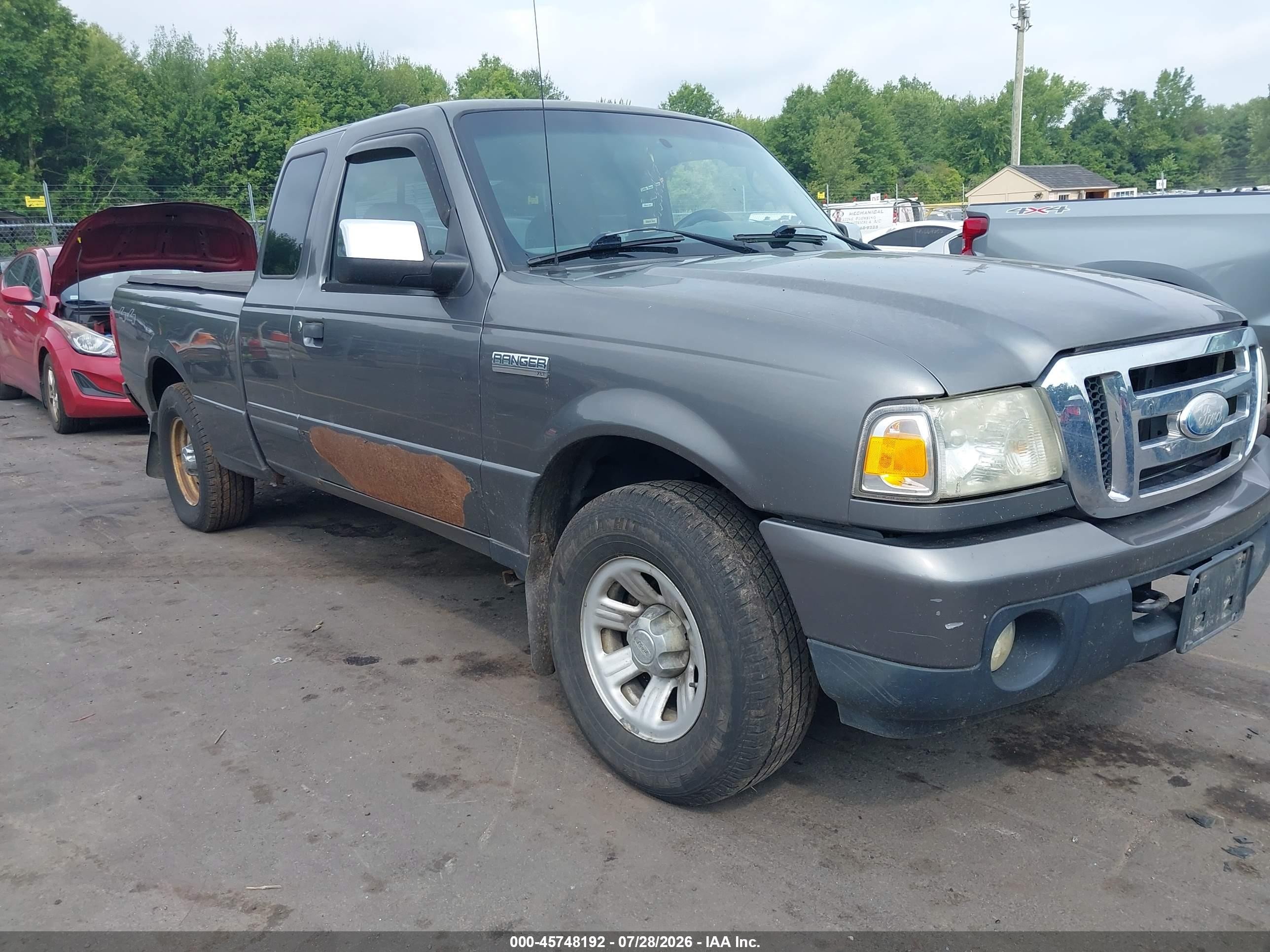 2008 Ford Ranger XL, VIN 1FTZR15E78PA58567 — Обычный износ