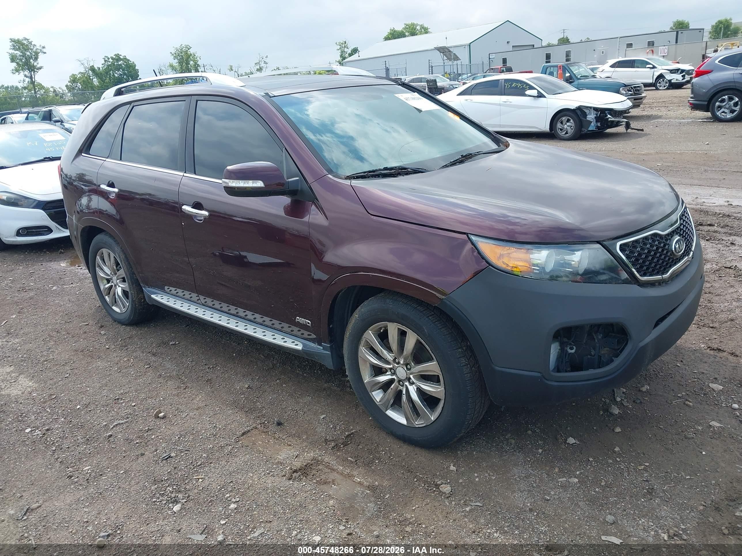 2013 Kia Sorento SX, VIN 5XYKWDA26DG337030 — Normal wear