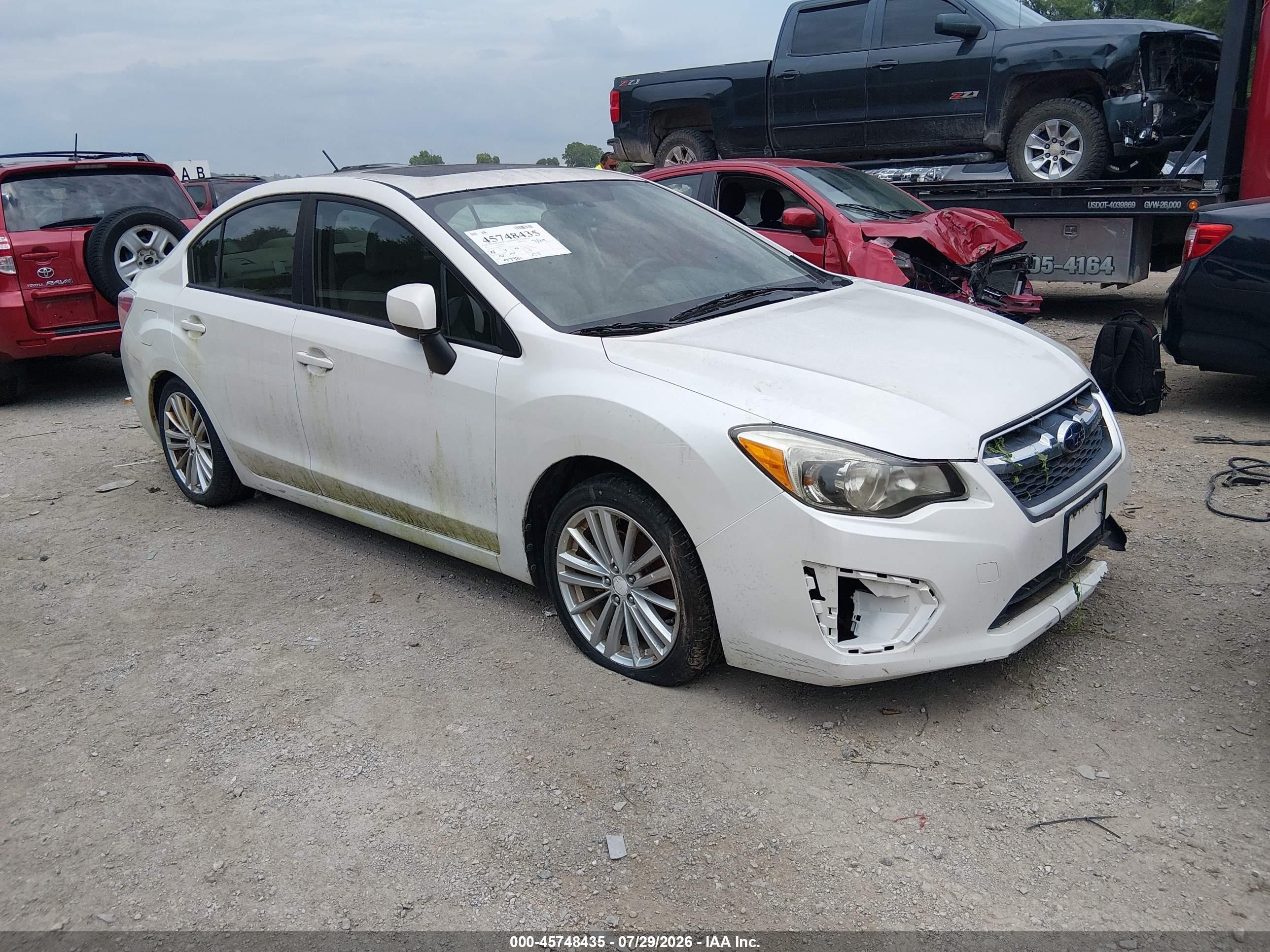 2013 Subaru Impreza Premium, VIN JF1GJAD60DH022125 — Normal wear