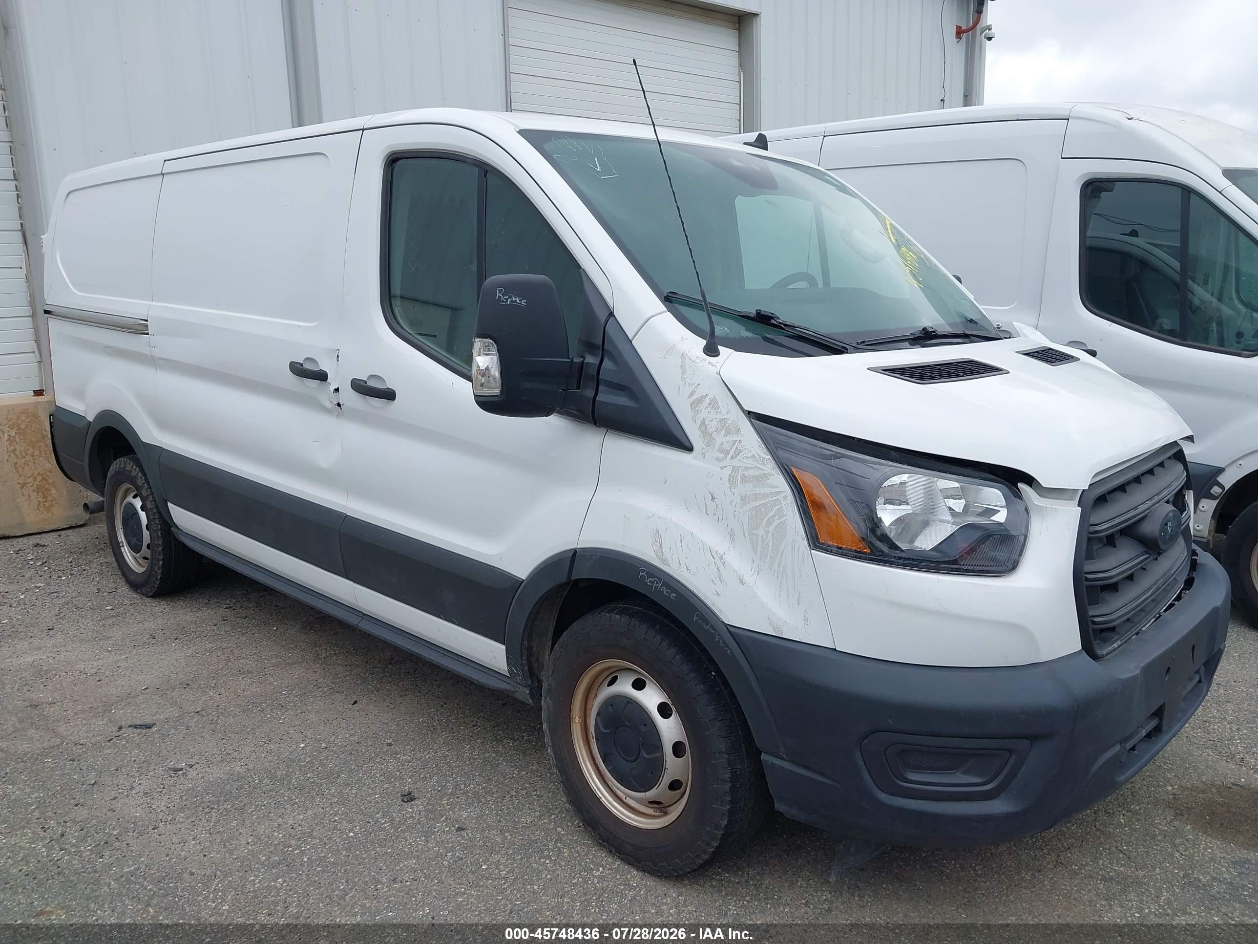 2020 Ford Transit Cargo, VIN 1FTYE1Y8XLKB44992 — Front end
