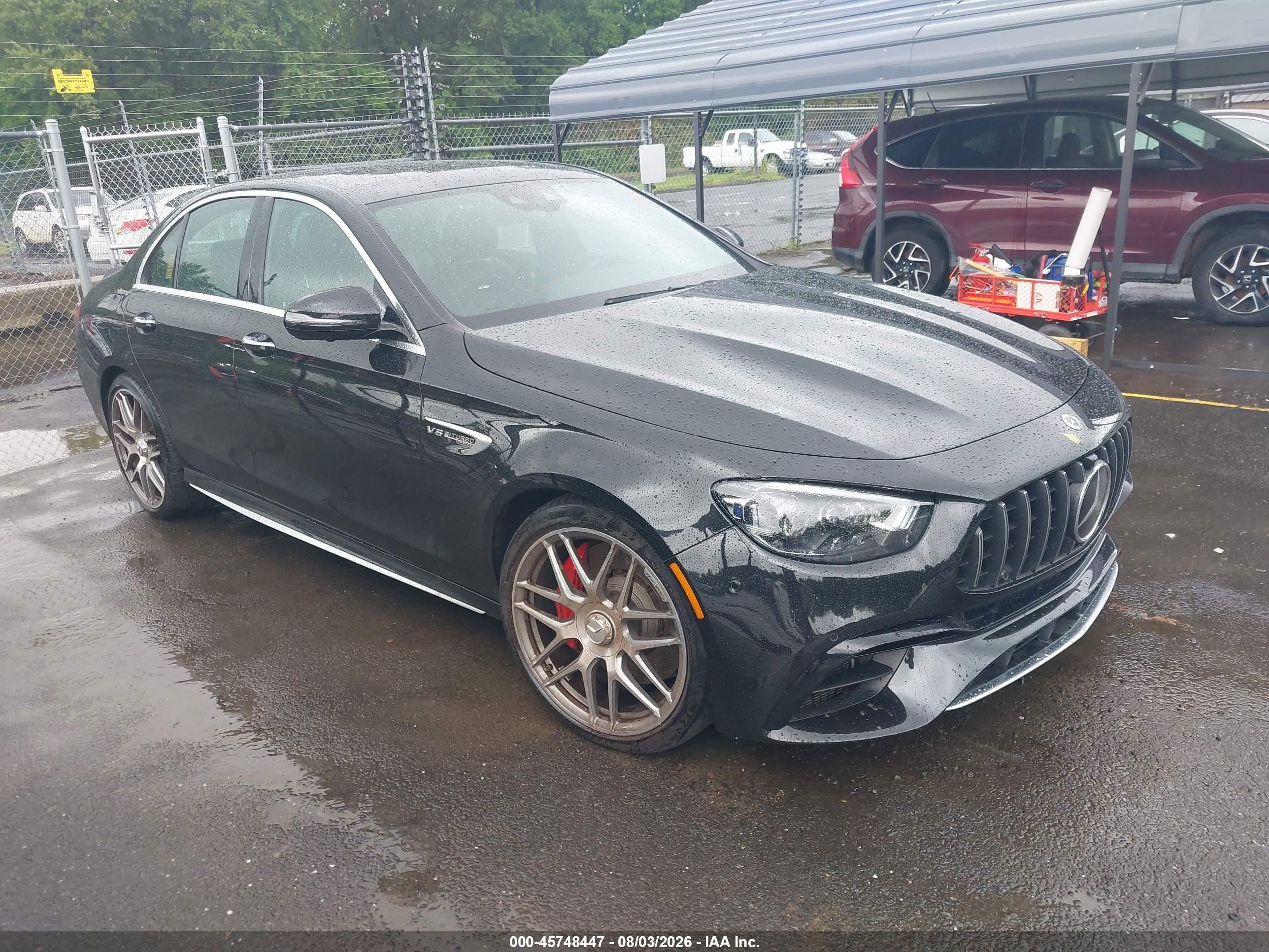 2021 Mercedes-Benz E 63 S AMG, VIN W1KZF8KB0MA950657 — Theft recovery
