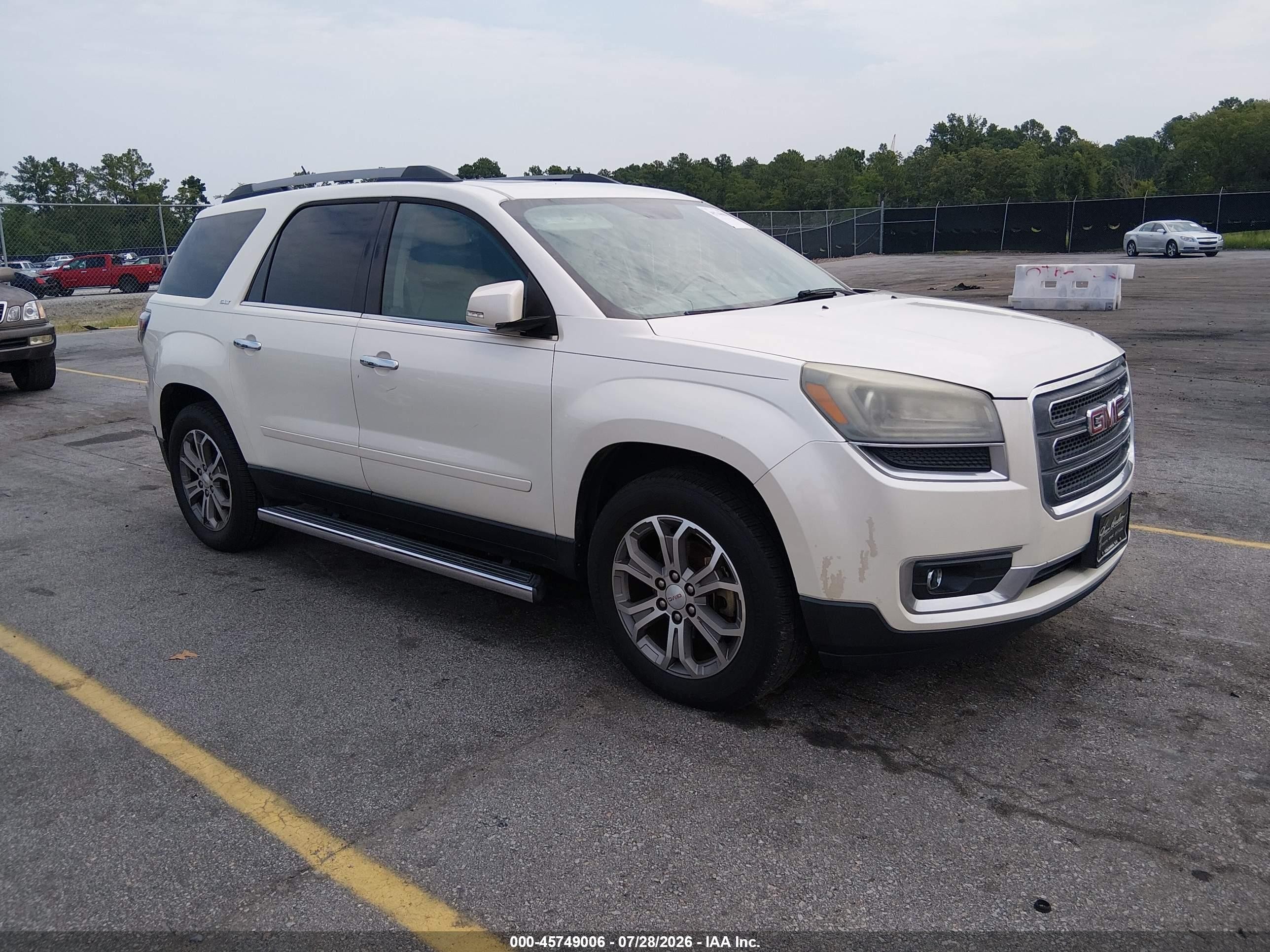 2014 GMC Acadia SLT, VIN 1GKKRRKD2EJ135084 — Normal wear