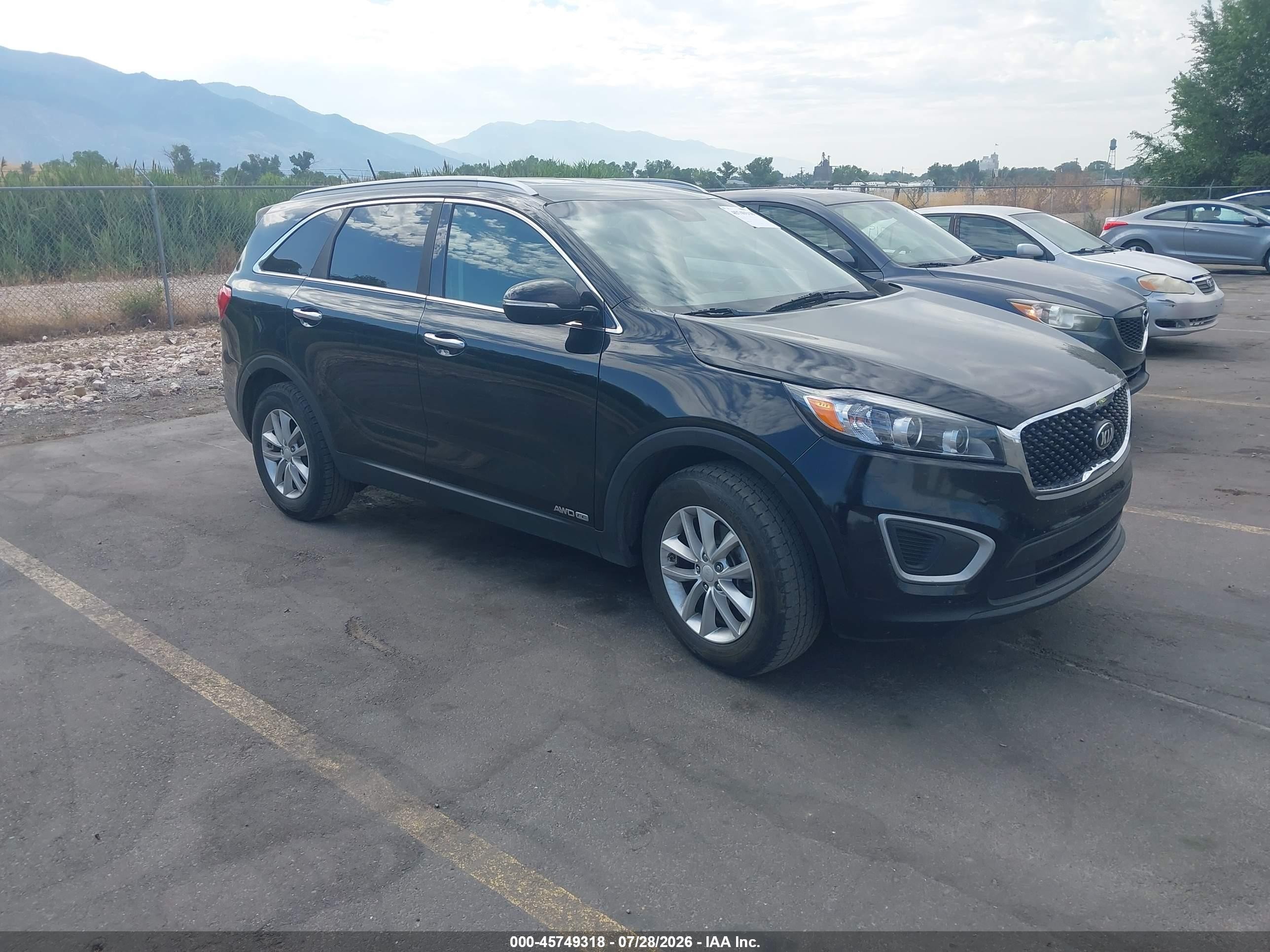 2016 Kia Sorento LX, VIN 5XYPGDA56GG132230 — Not stated