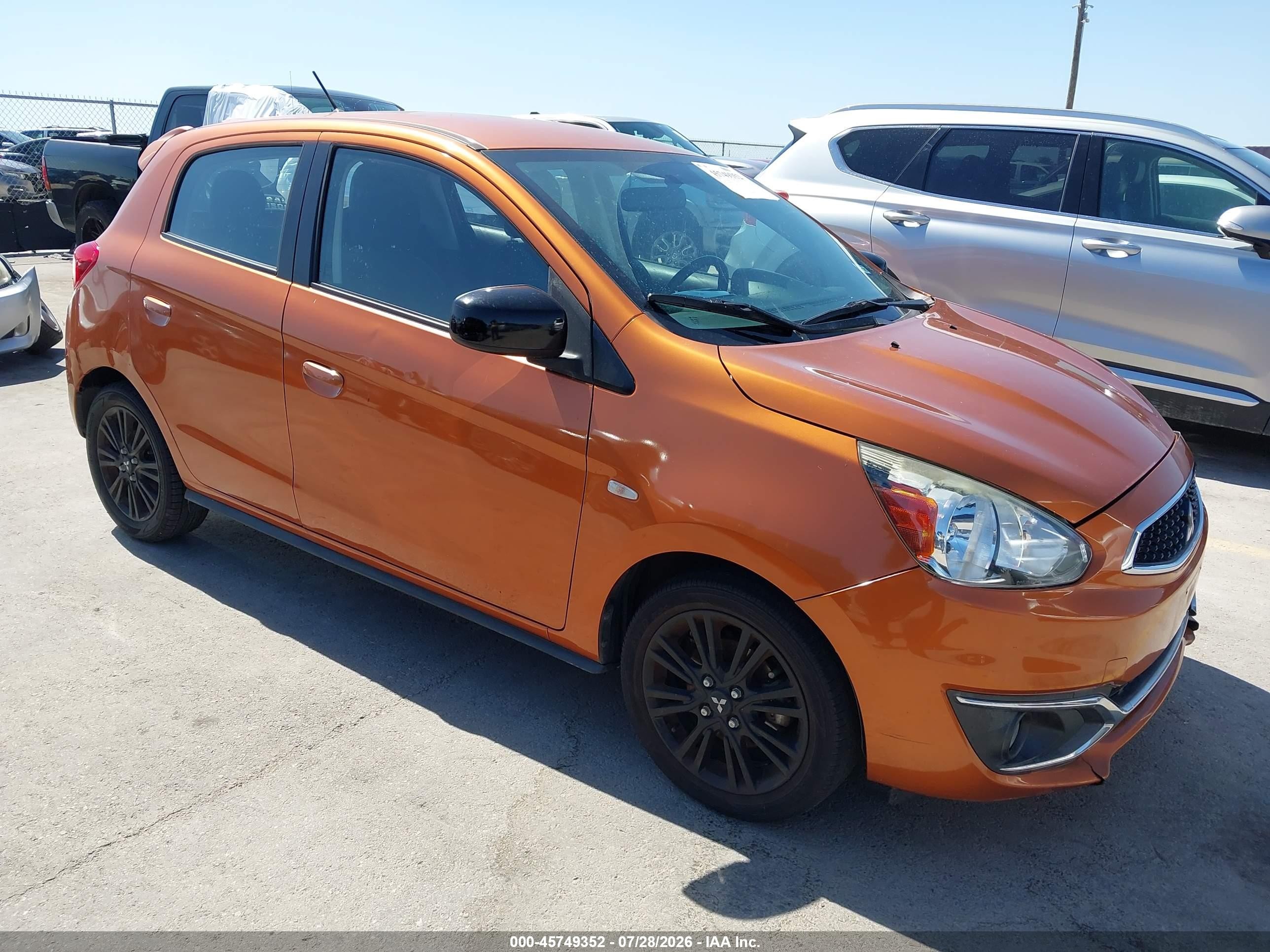 2019 Mitsubishi Mirage GT, VIN ML32A5HJ3KH002509 — Normal wear