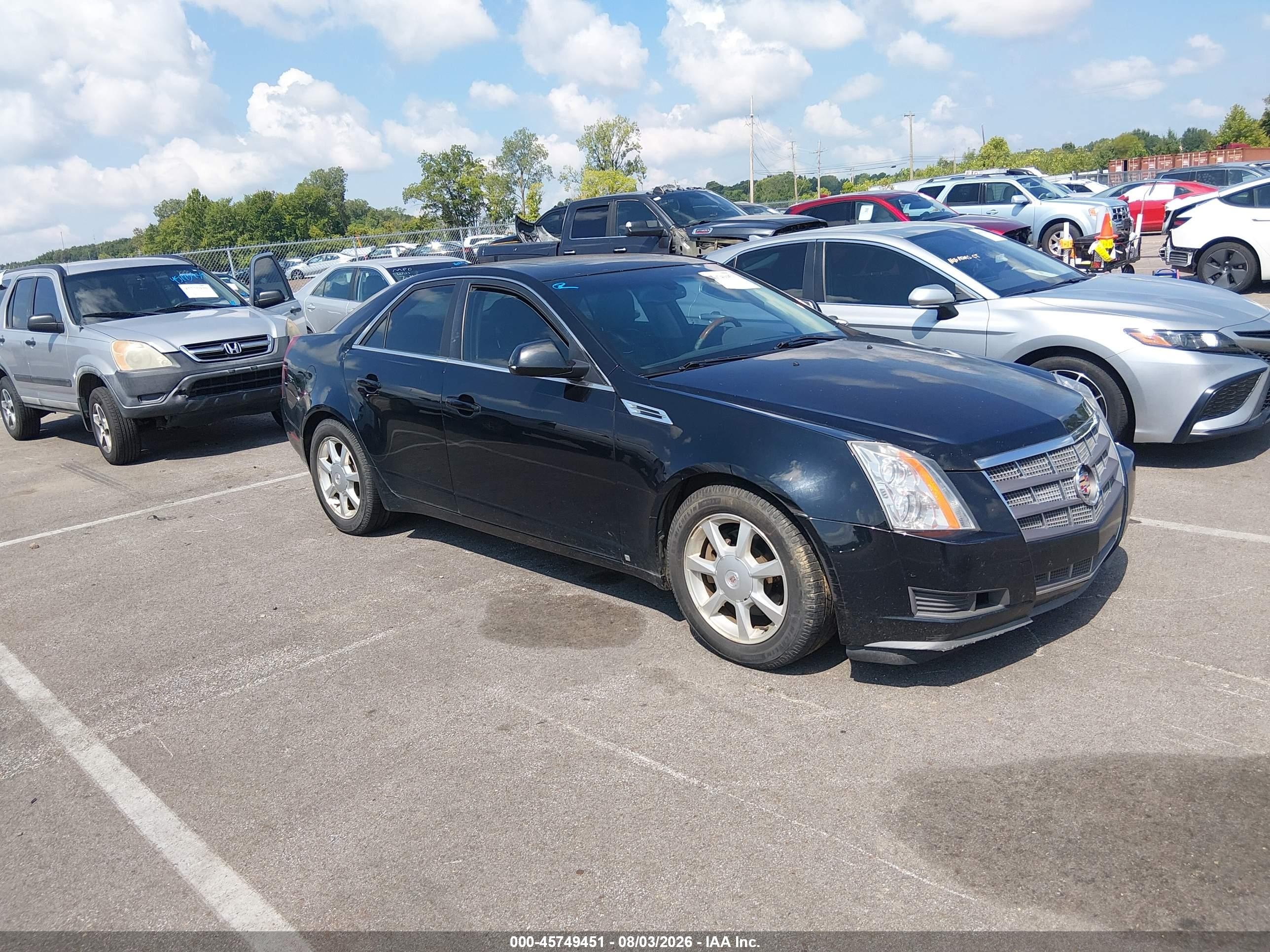 2009 Cadillac CTS RWD, VIN 1G6DF577690147231 — Normal wear
