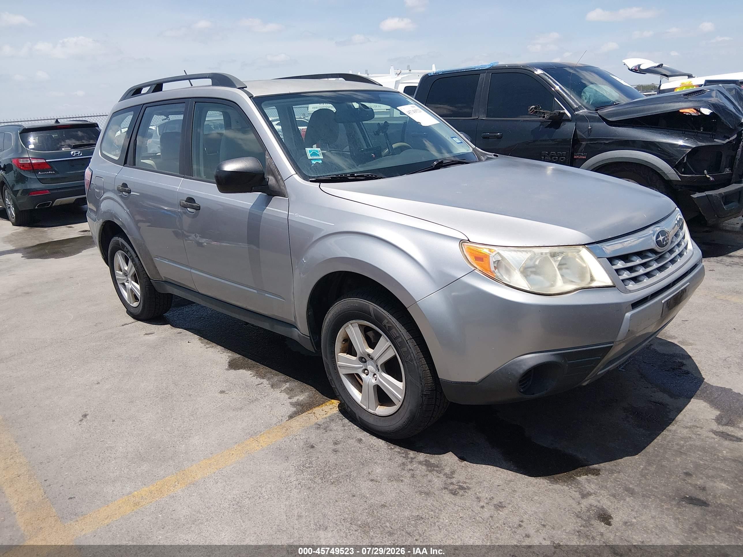 2011 Subaru Forester X, VIN JF2SHBBC8BH702433 — Обычный износ