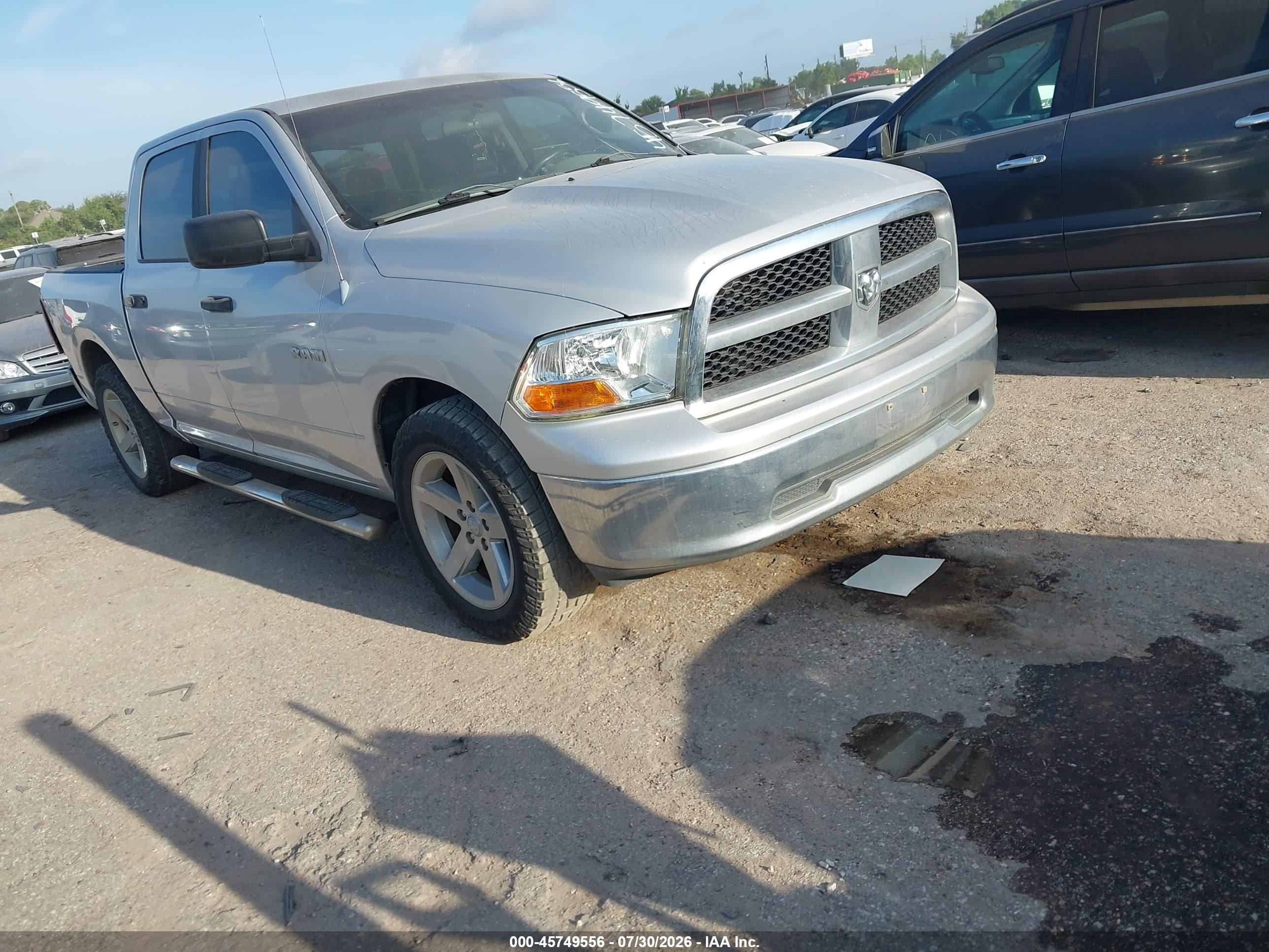 2009 Dodge 1500 SLT, VIN 1D3HB13P69S700528 — Обычный износ
