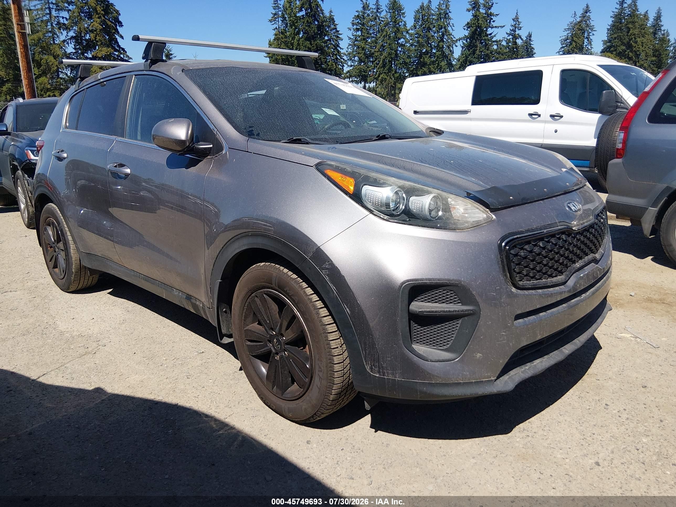 2019 Kia Sportage LX, VIN KNDPM3AC6K7510800 — Theft recovery