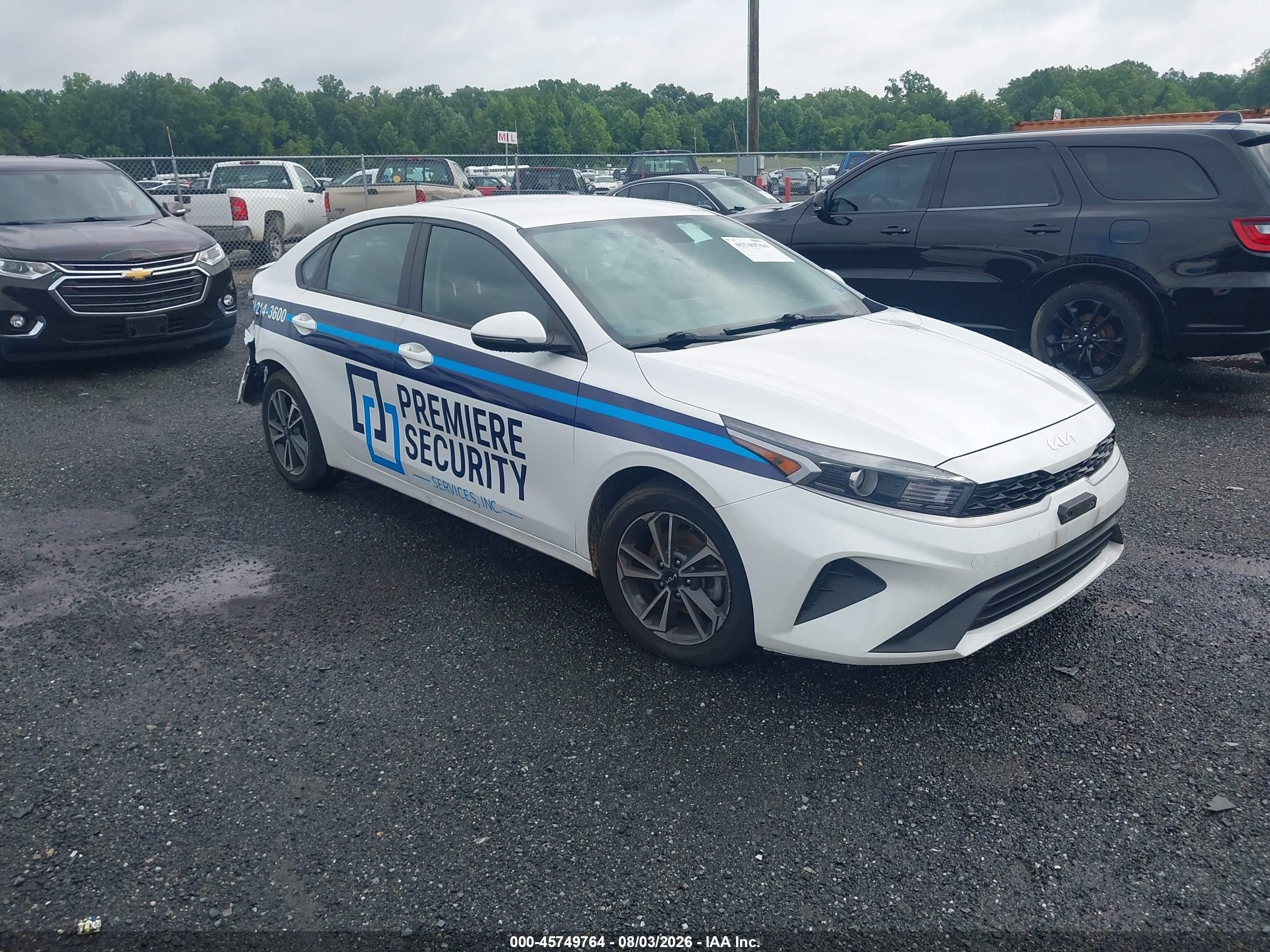 2023 Kia Forte LXS, VIN 3KPF24AD7PE594844 — Rear end