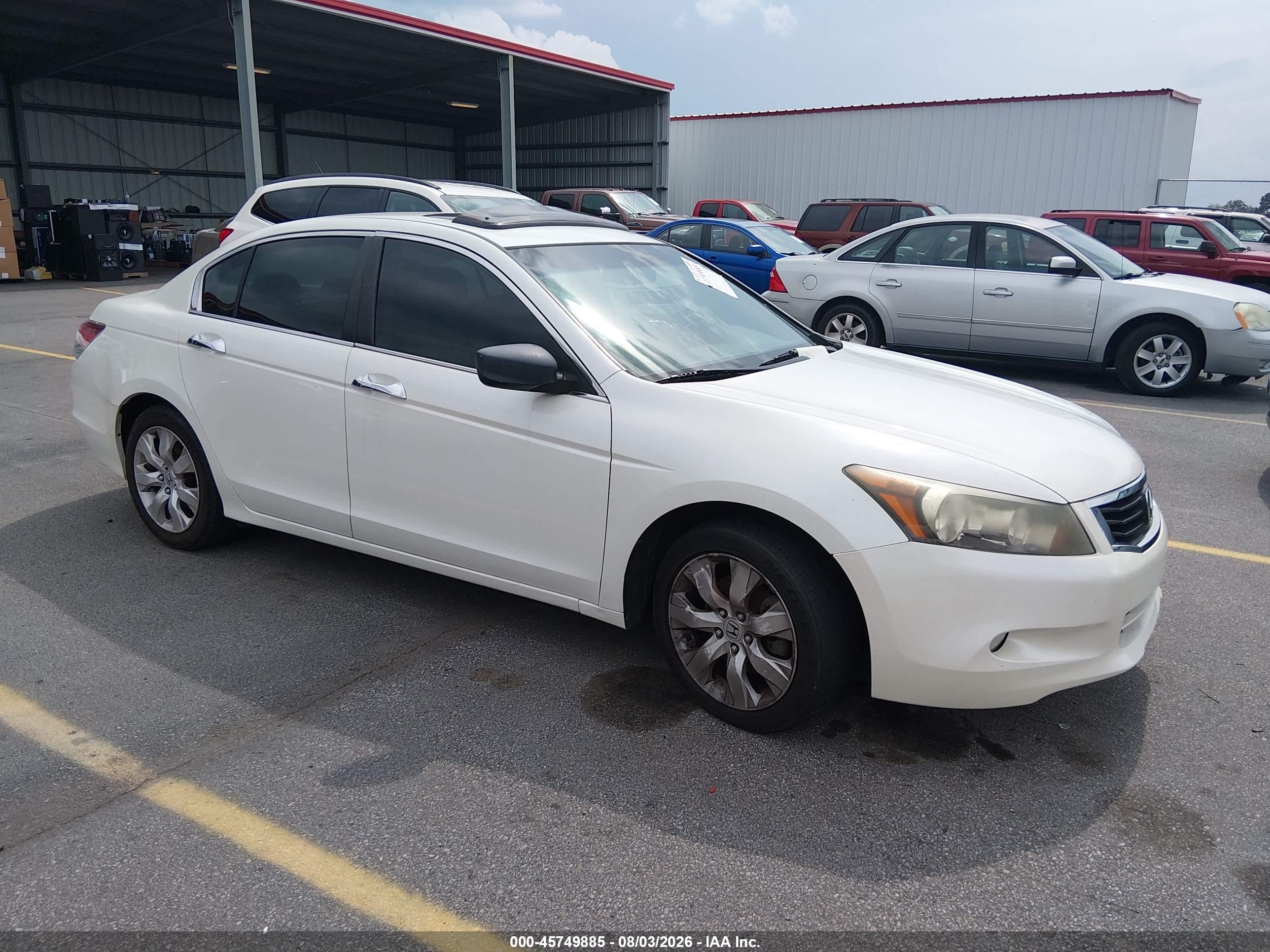 2008 Honda Accord EX-L, VIN 1HGCP36898A076525 — Normal wear